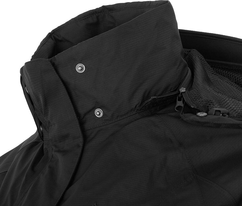 Bergson Regenjacke ROCKRIDER Damen Regenjacke, Netzfutter, 12000 mm Wassersäule, Normalgrößen, sch