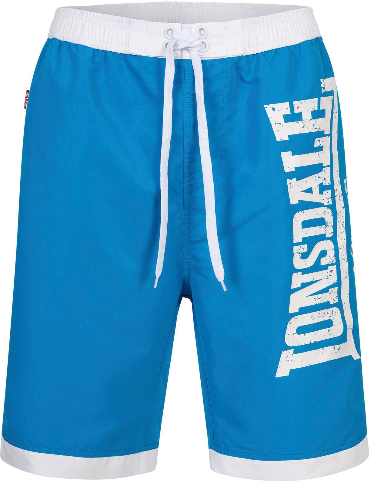 Short Boardshorts hellblau Lonsdale CLENNELL Beach