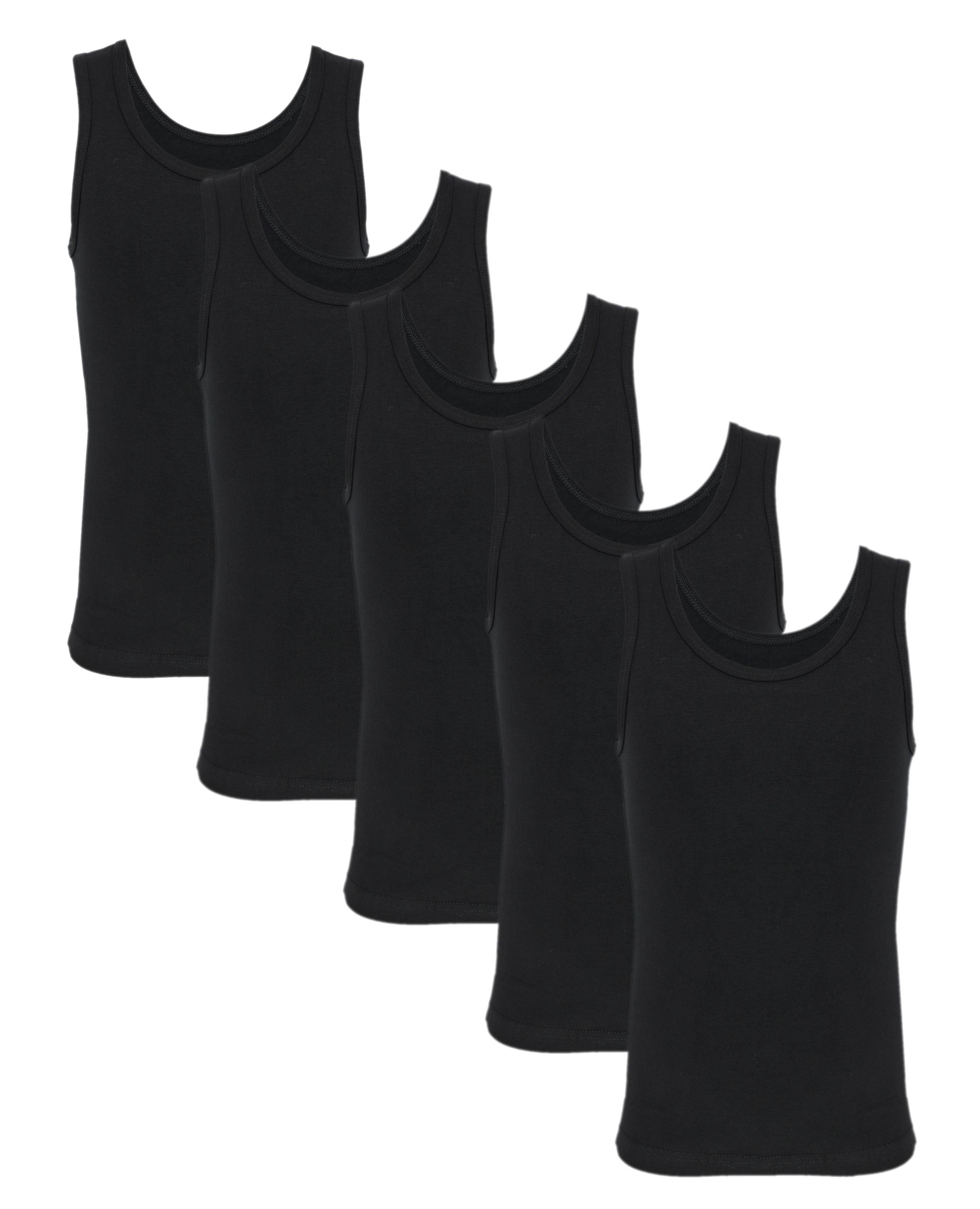 TupTam Unterhemd TupTam Kinder Jungen Unterhemd Ärmellos Tanktop 5er Pack