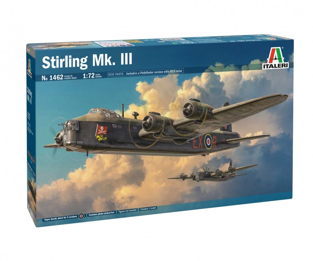 Italeri Modellbausatz Italeri 1:72 British Stirling Mk. III