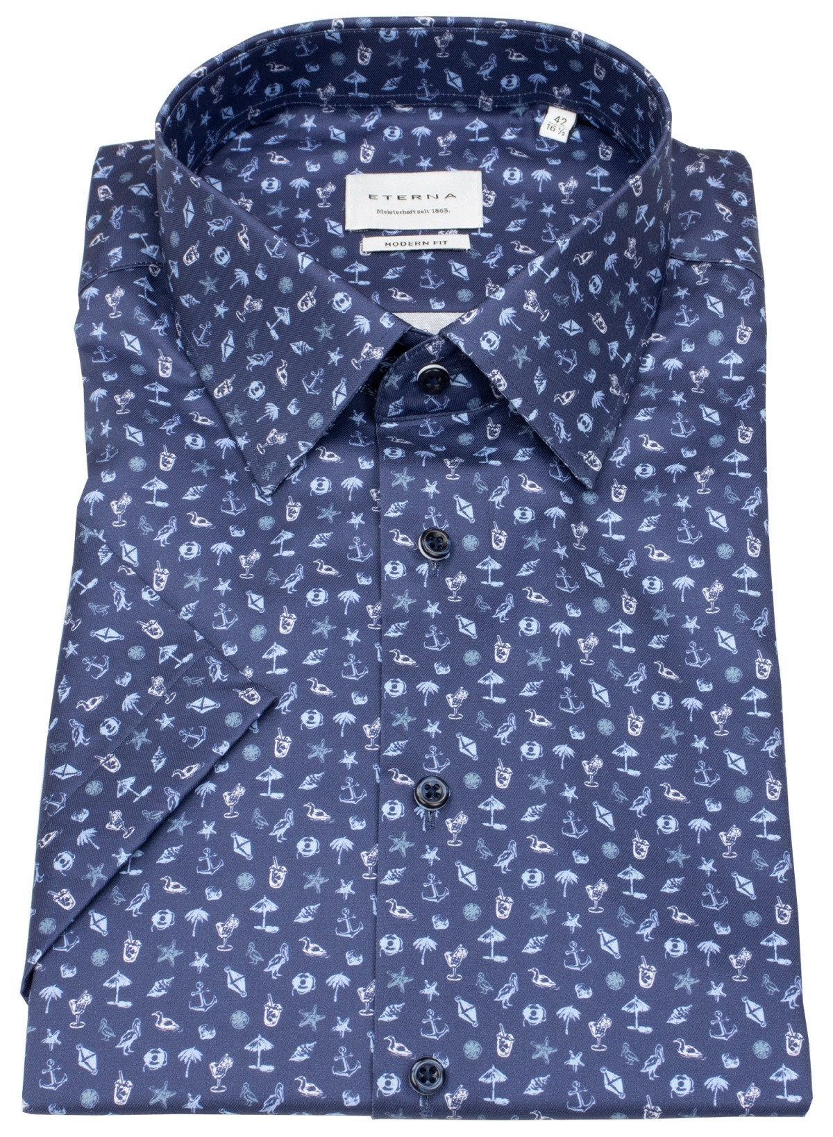 Kurzarmhemd Modern Fit