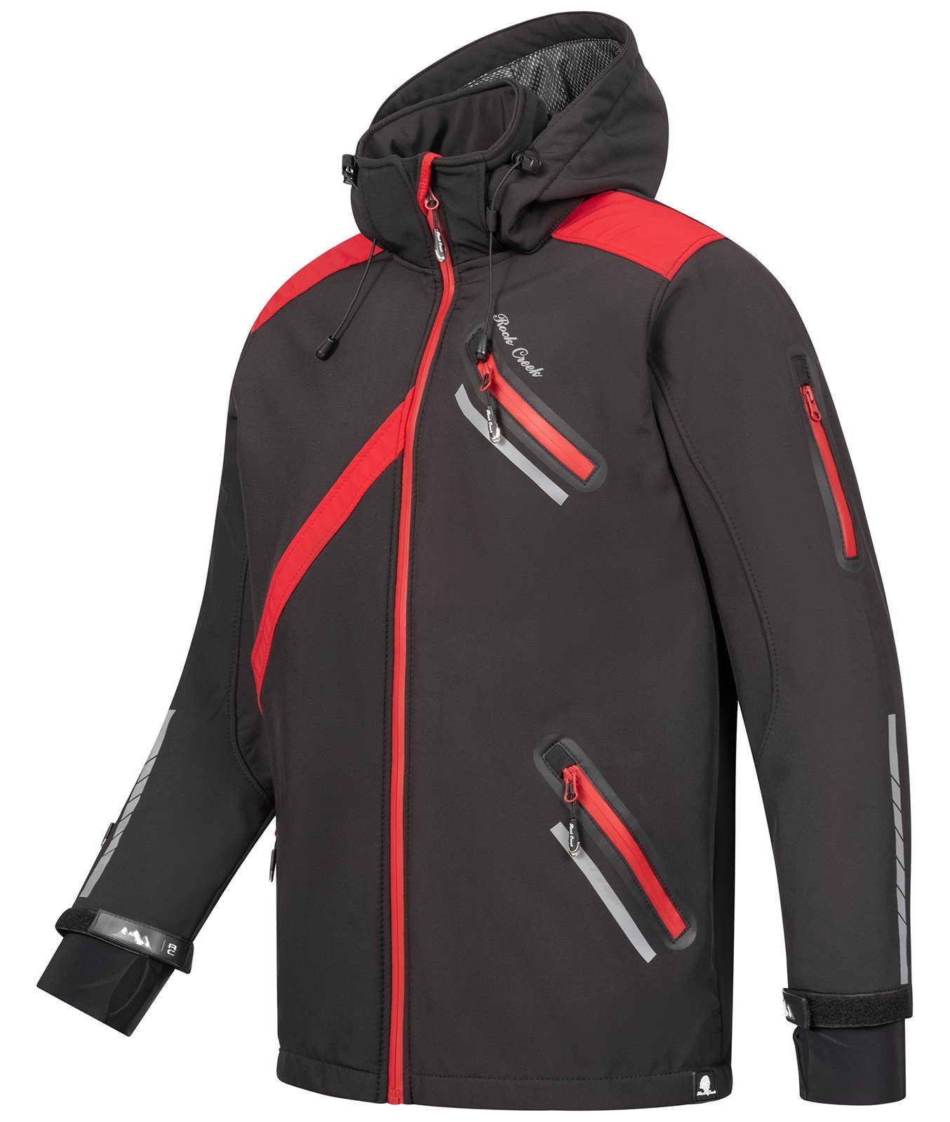 Rock Creek Softshelljacke Herren Softshelljacke Wanderjacke günstig online kaufen