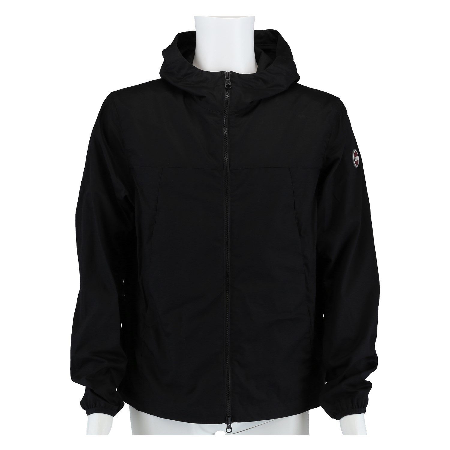 Colmar Allwetterjacke Übergangansjacke Fibers (aus Baumwolle, mit Kapuze) schwarz Herren