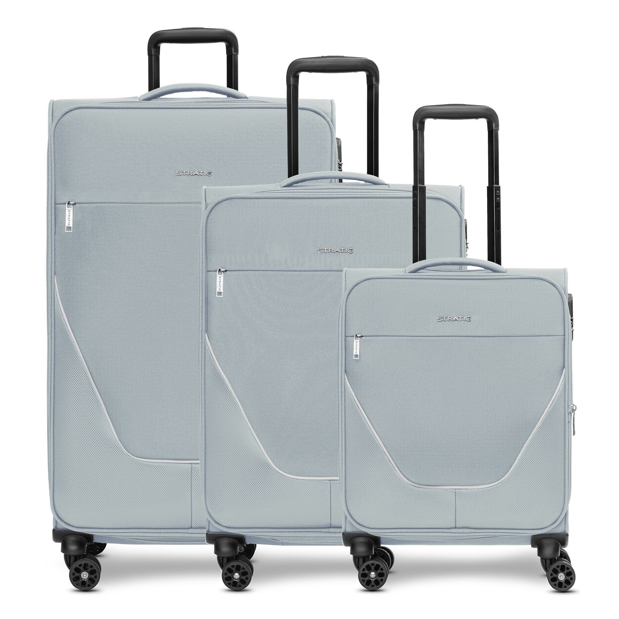 Stratic Trolleyset taska, 4 Rollen, (3-teilig, günstig online kaufen
