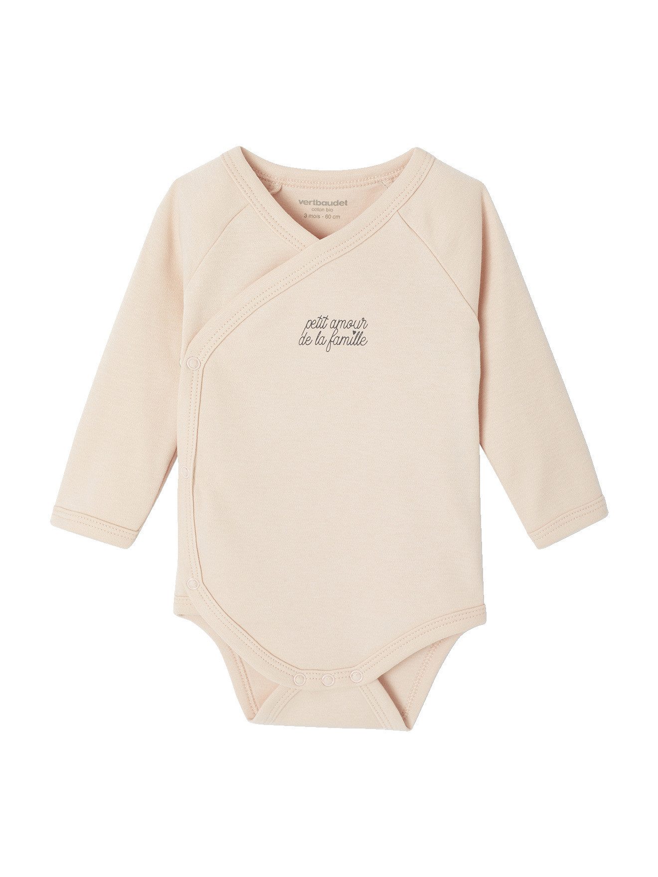 vertbaudet Body 5er-Pack Baby Wickelbodys mit langen Ärmeln 5er-Pack – Bild 4 von 5