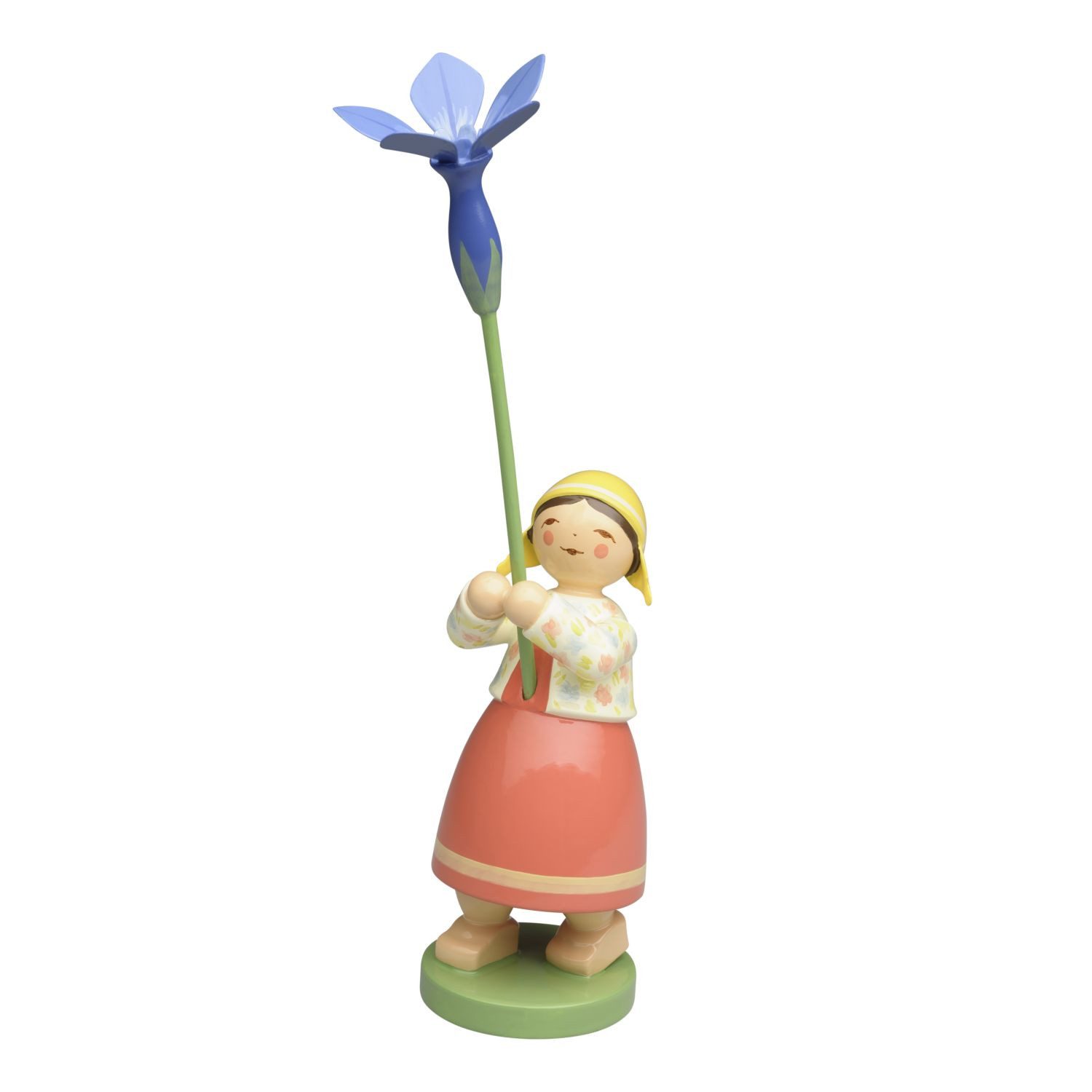 Wendt & Kühn Sammelfigur Mädchen mit Frühlingsenzian 5248/30