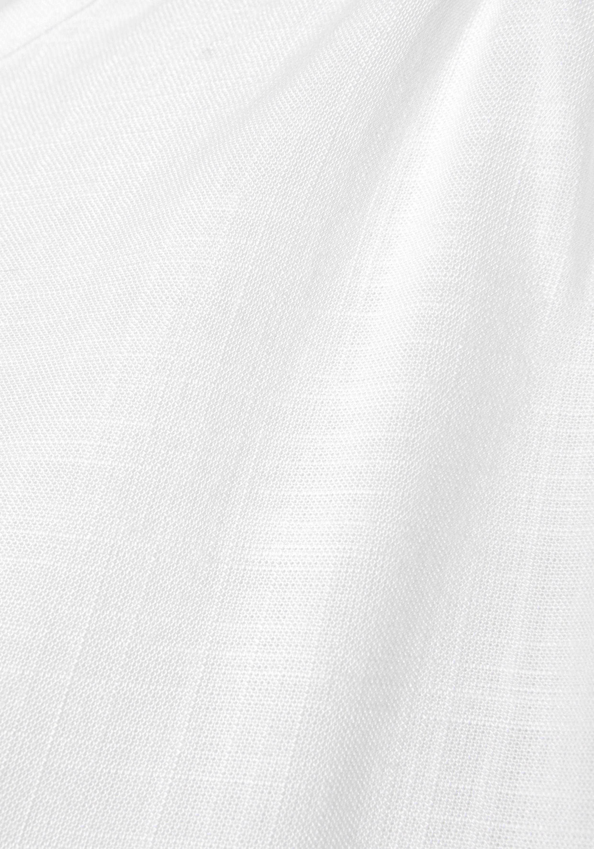 Buffalo Schlupfbluse mit Knopfleiste, Basic, Langarmbluse