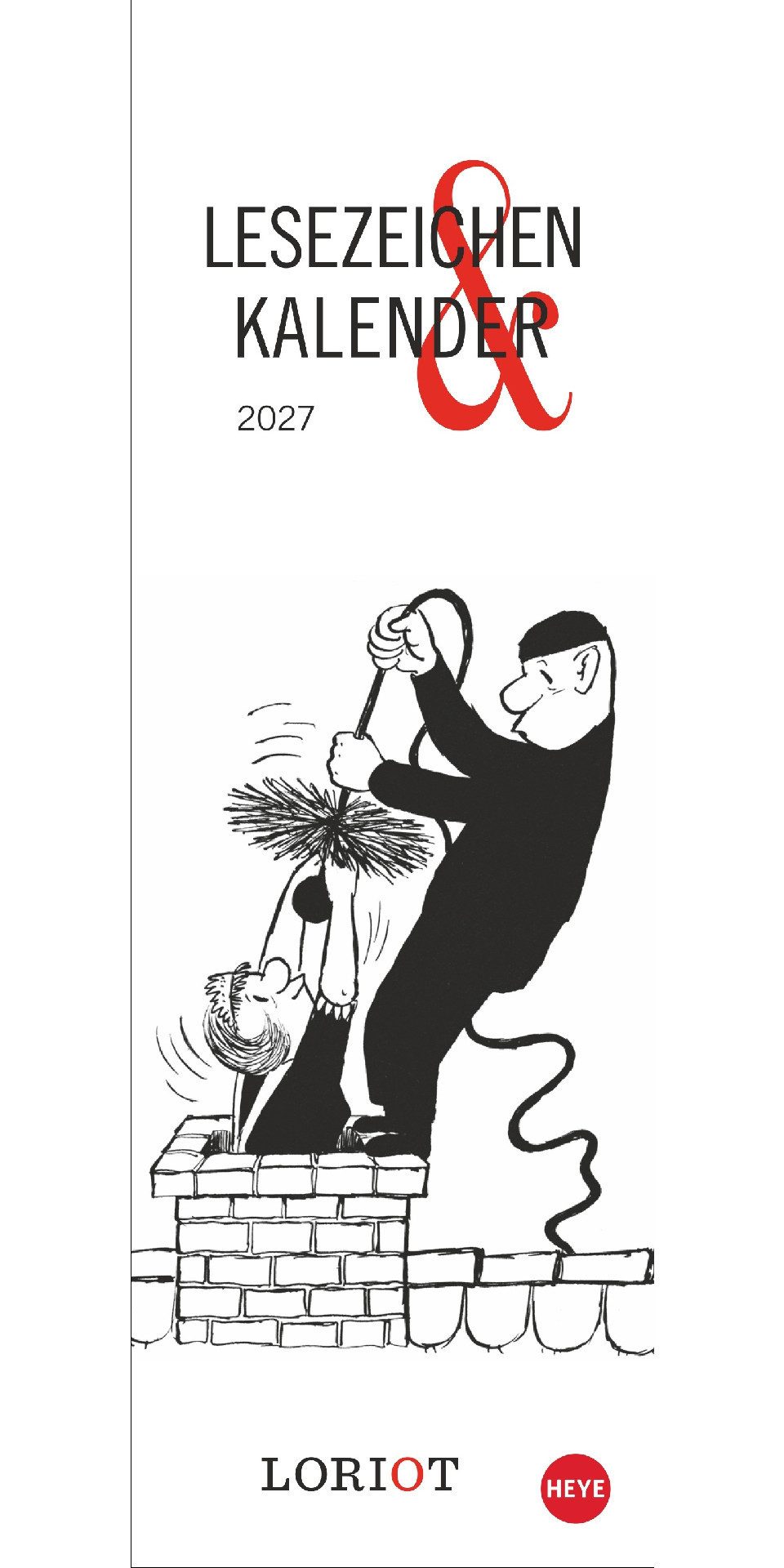 Lesezeichenkalender Loriot Lesezeichen & Kalender 2027
