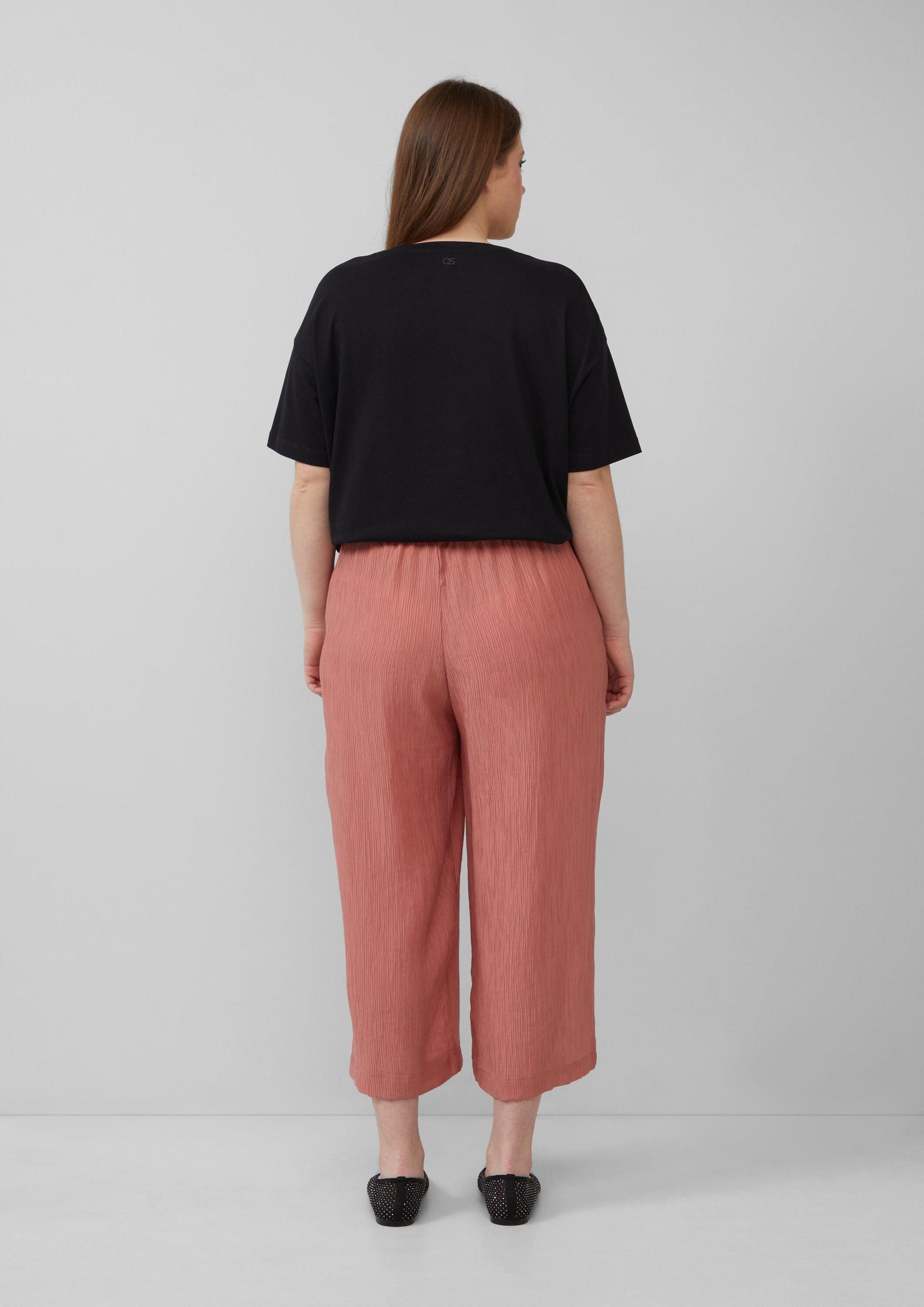QS Culotte Hose Culotte aus Viskosemix