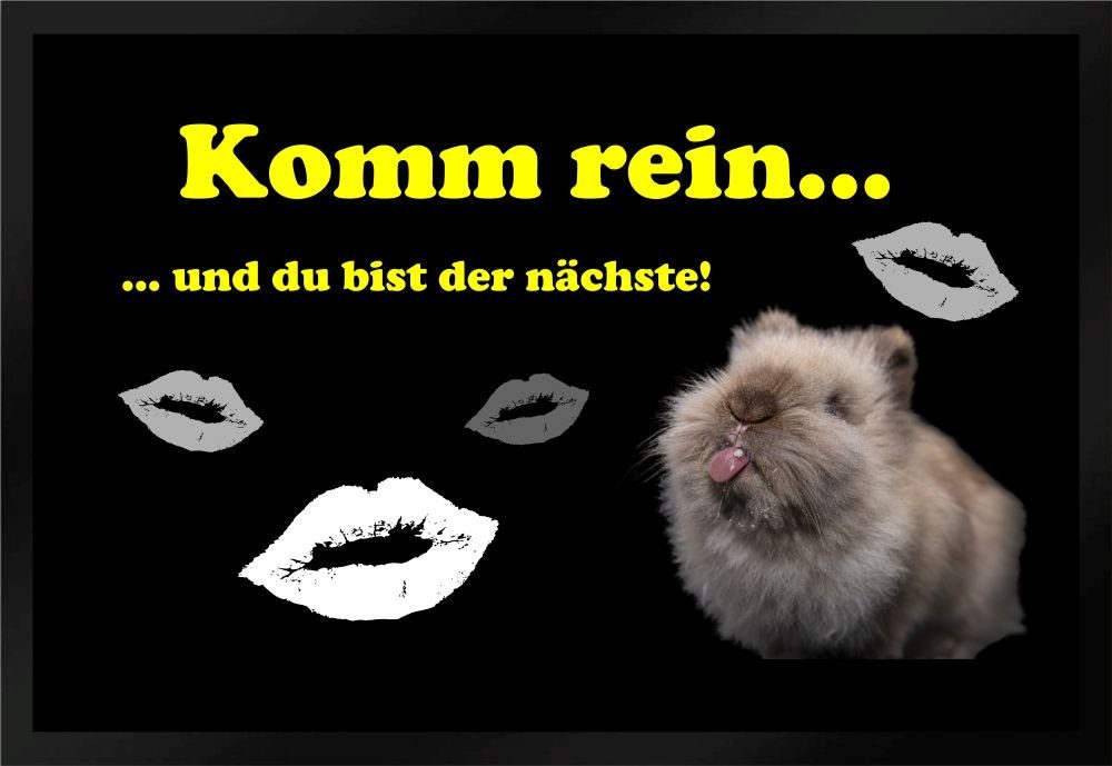 Fußmatte Schmutzfangmatte Komm herein du bist der nächste F427, Ladreas, 60x40