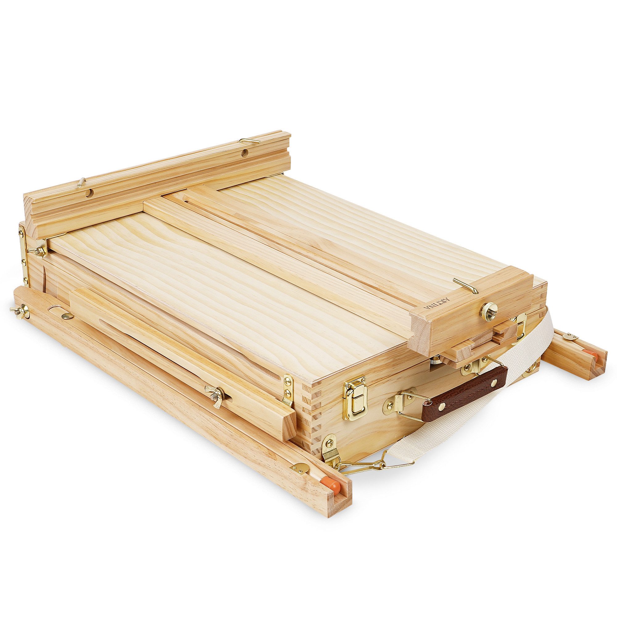 Artina Bastelfarbe, Artina Madrid Malset 45x20x61cm Natur Kiefernholz