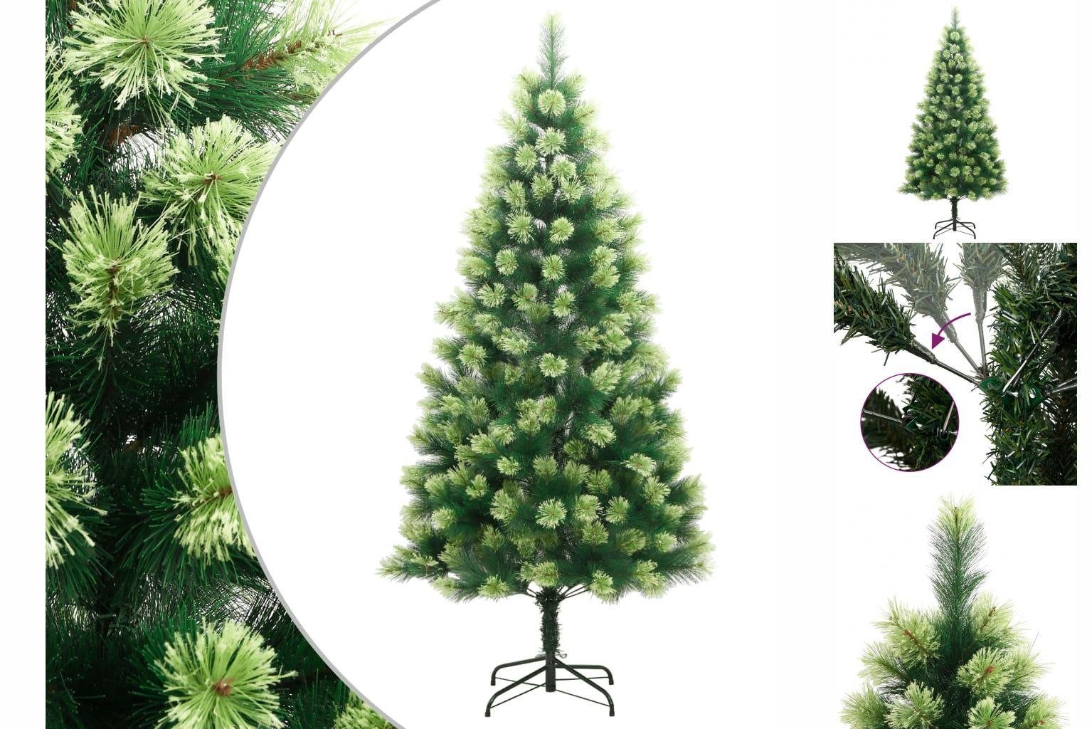 vidaXL Künstlicher Weihnachtsbaum Christbaum Künstlicher Weihnachtsbaum Klappbar mit Ständer 150 cm