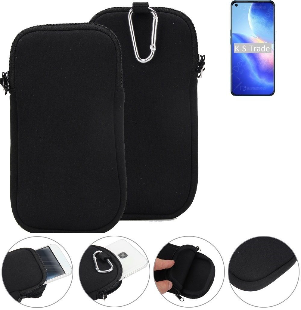 K-S-Trade Handyhülle für Oppo Find X3 Lite, Neopren-Hülle Handyhülle Schutzhülle Neoprenhülle Sleeve