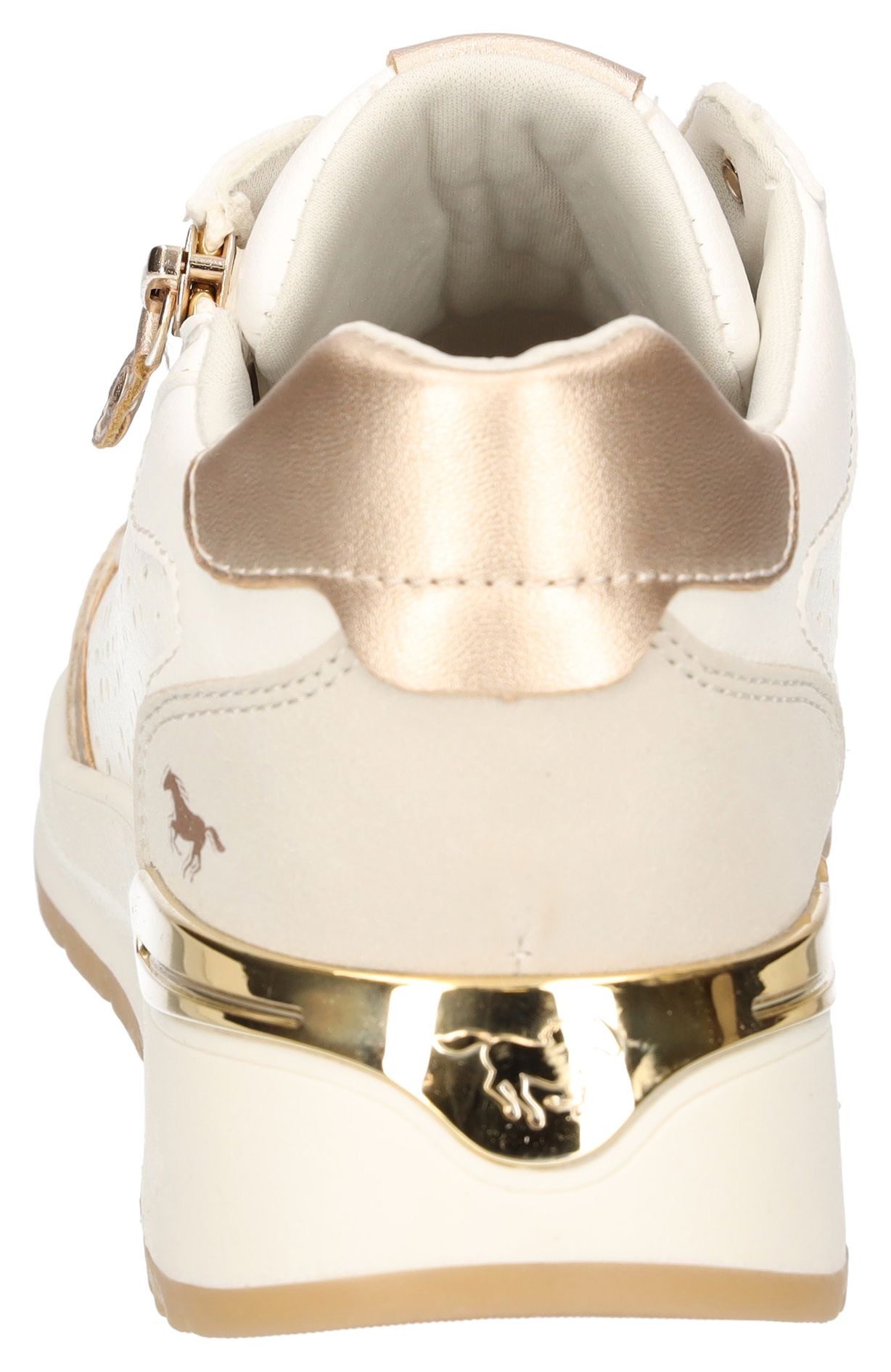 Mustang Shoes Sneaker, Runners Sneaker, Plateausneaker mit Außenreißverschl günstig online kaufen