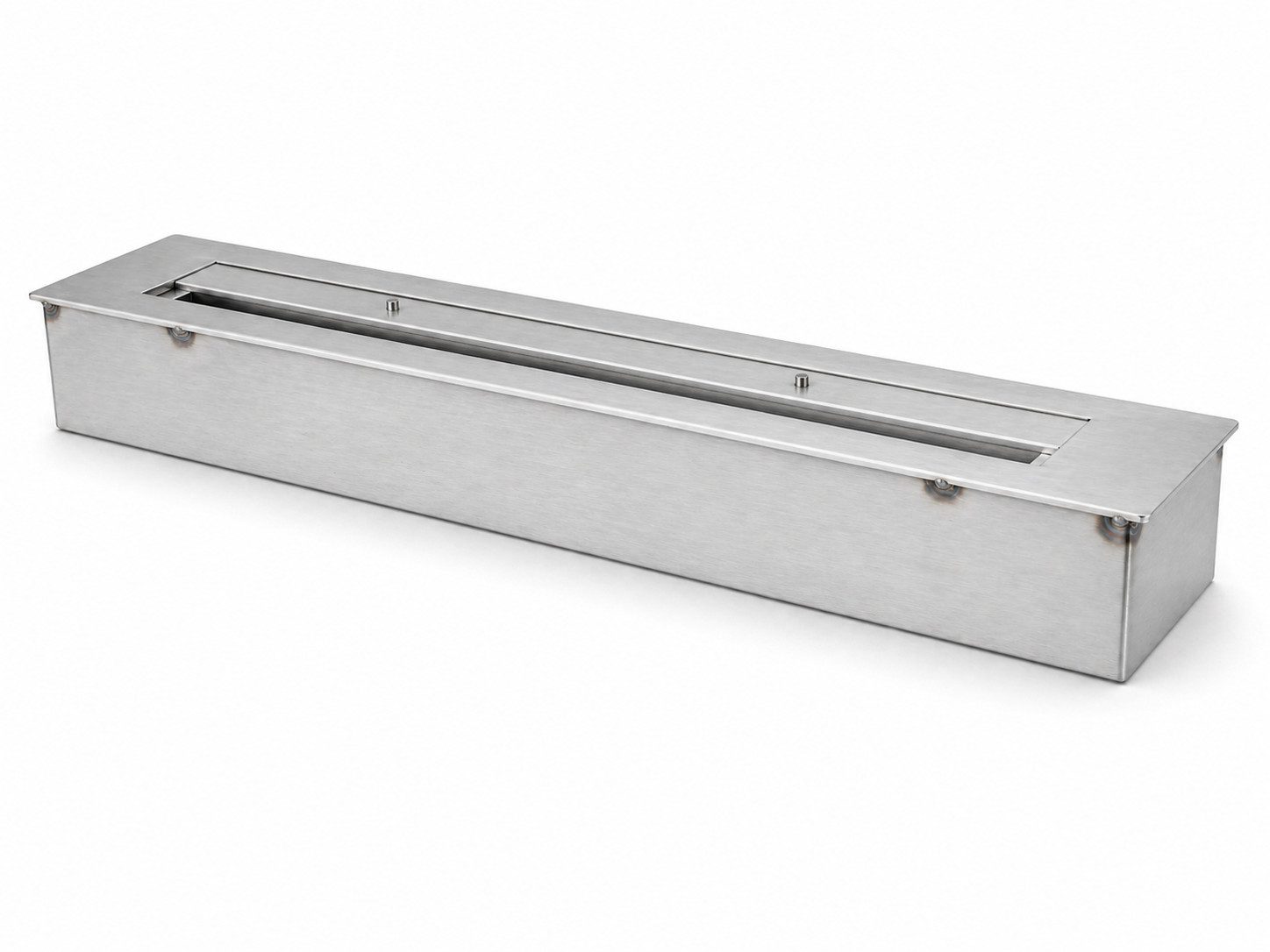 Mach1 Dekokamin Mach1 Brennkammer aus Edelstahl 80cm [ca. 2,5-3,0 L Ethanol]