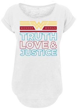 F4NT4STIC T-Shirt DC Comics Wonder Woman 84 Truth Love And Justice' Print