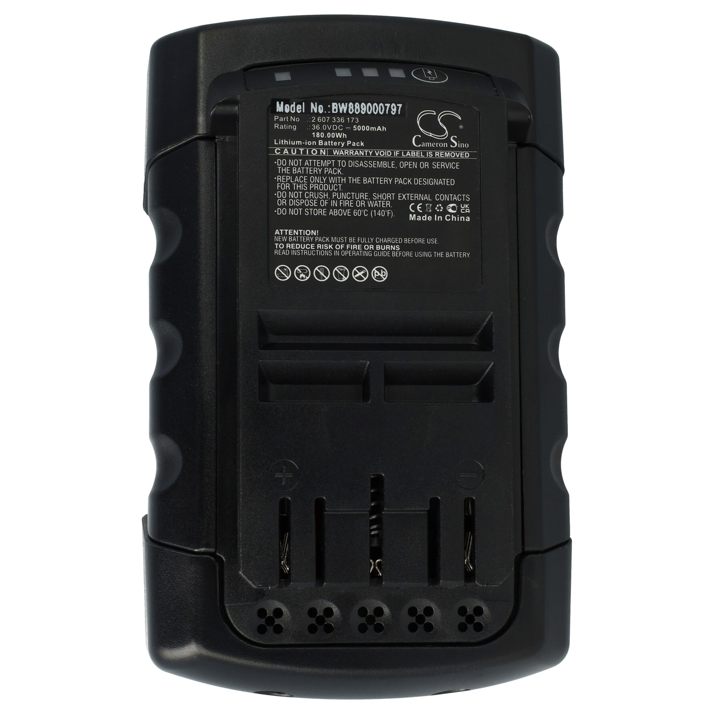 vhbw kompatibel mit Bosch EasyRotak (36 36-550 Li-Ion mAh V) 5000 Akku