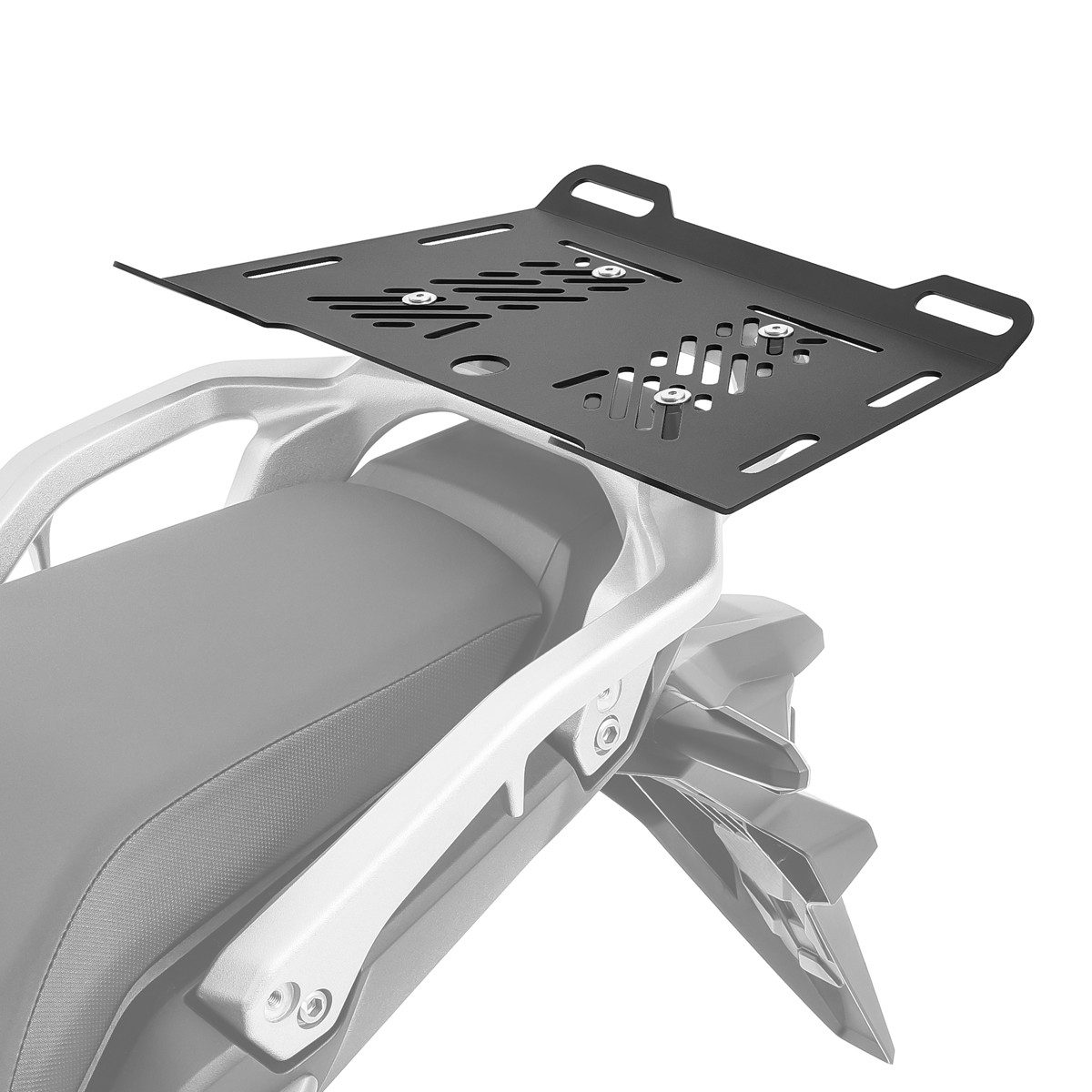 Bagtecs Koffer Gepäckträger Vergrößerung # GV1 universal Erweiterungsplatte schwarz