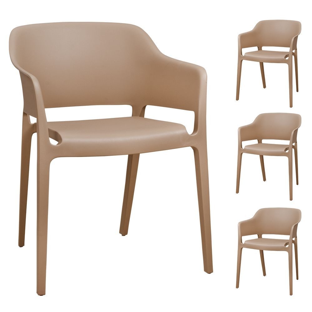 AVISSIMO Gartenstuhl Outdoor-Stuhl OS-0169 (4er Set)