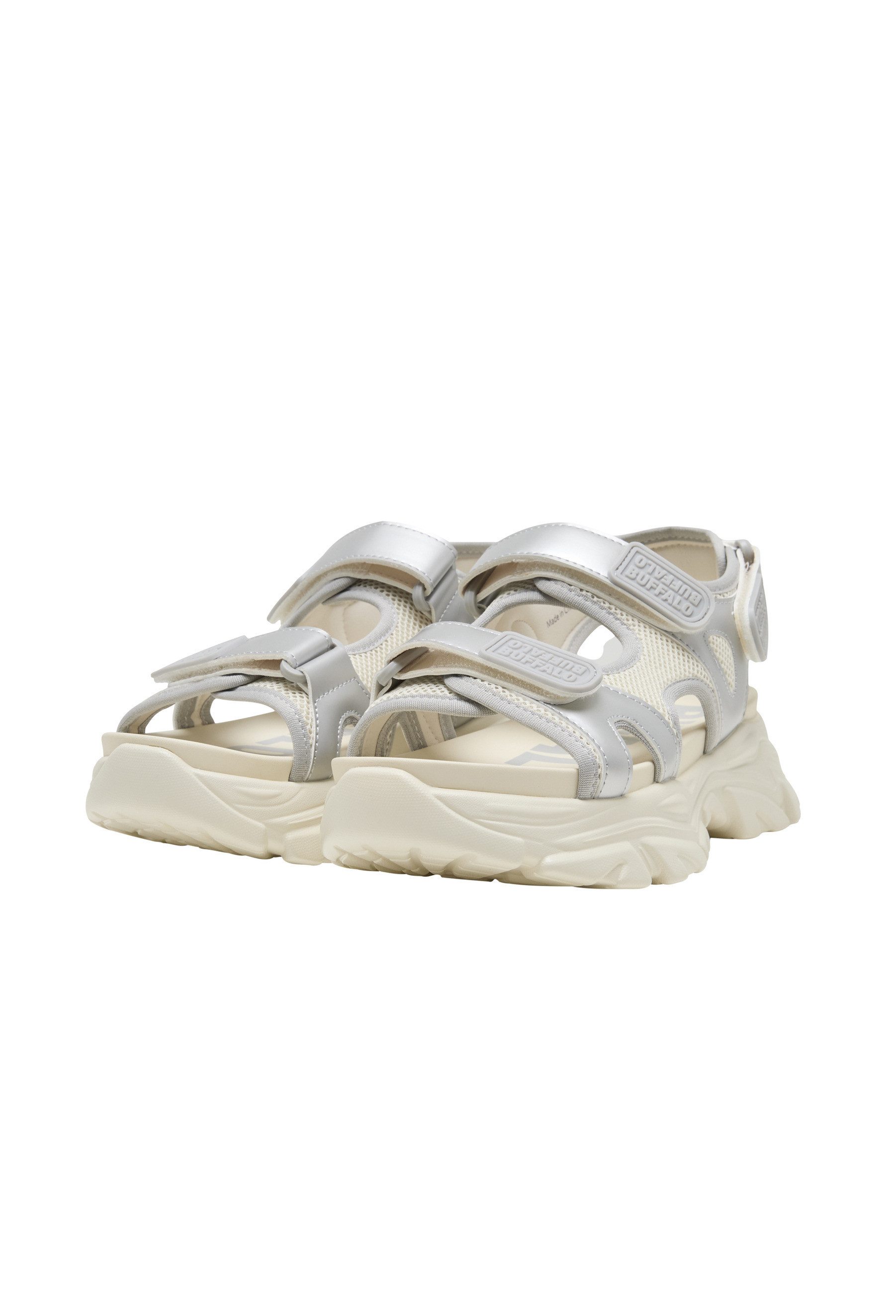 Buffalo Buffalo ZANTHERA - VEGAN NAPPA/MESH Plateausandaletten