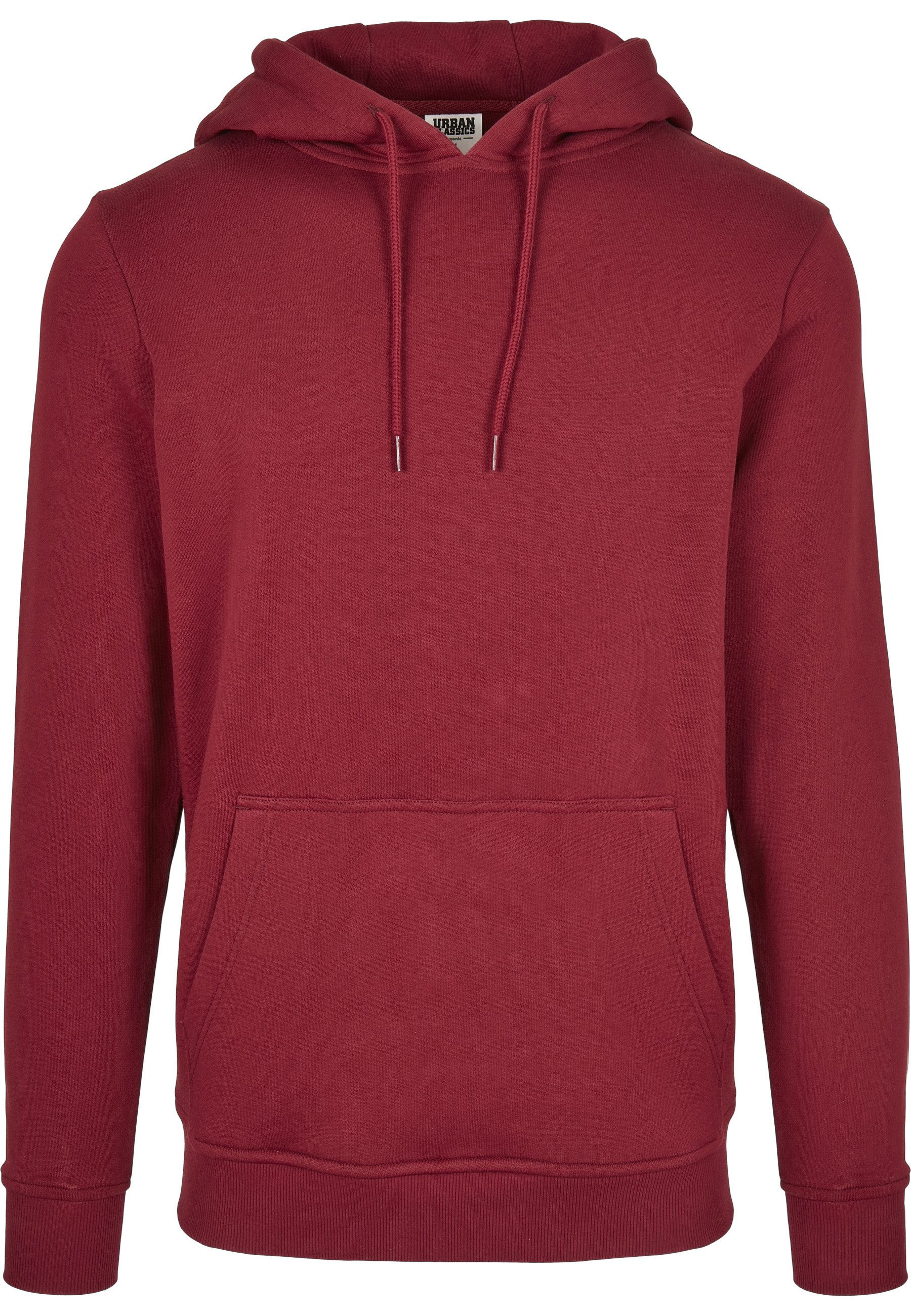 URBAN CLASSICS Rundhalspullover Urban Classics Herren Organic Basic Hoody ( günstig online kaufen