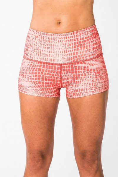 SUPER.NATURAL Shorts Merino Shorts W SUPER SHORTS PRINTED feinster Merino-Materialmix