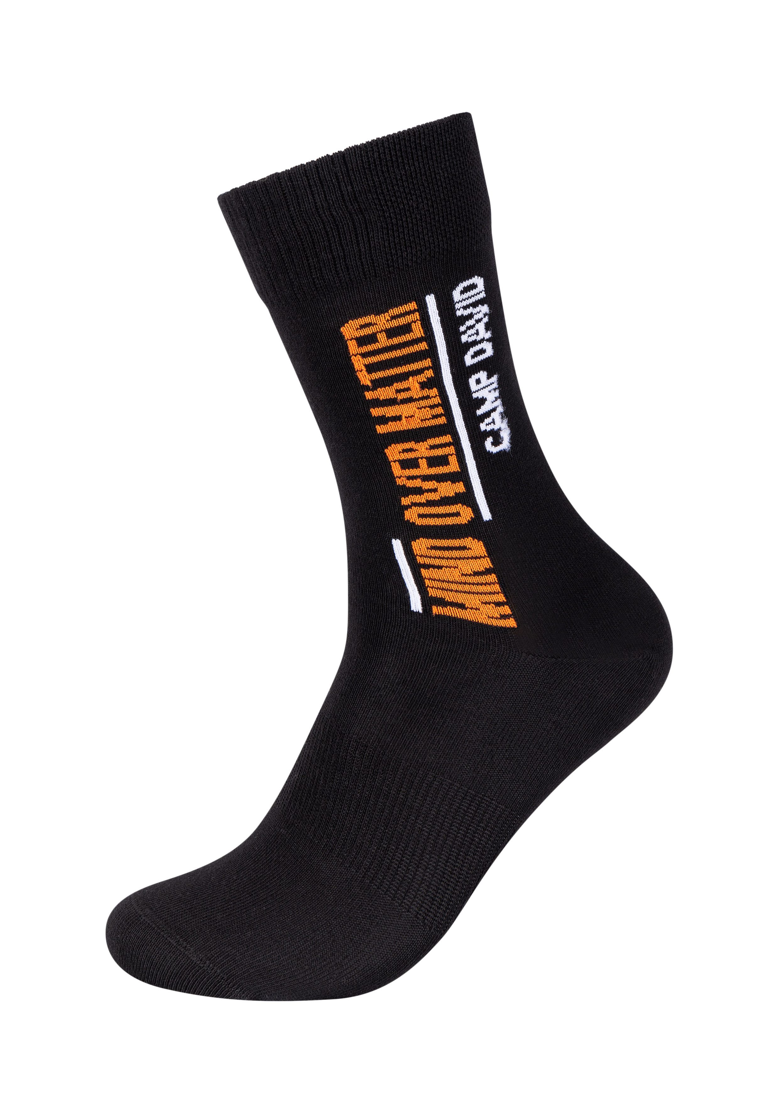 CAMP DAVID Socken casual (4 Paar) mit elastischem Bund