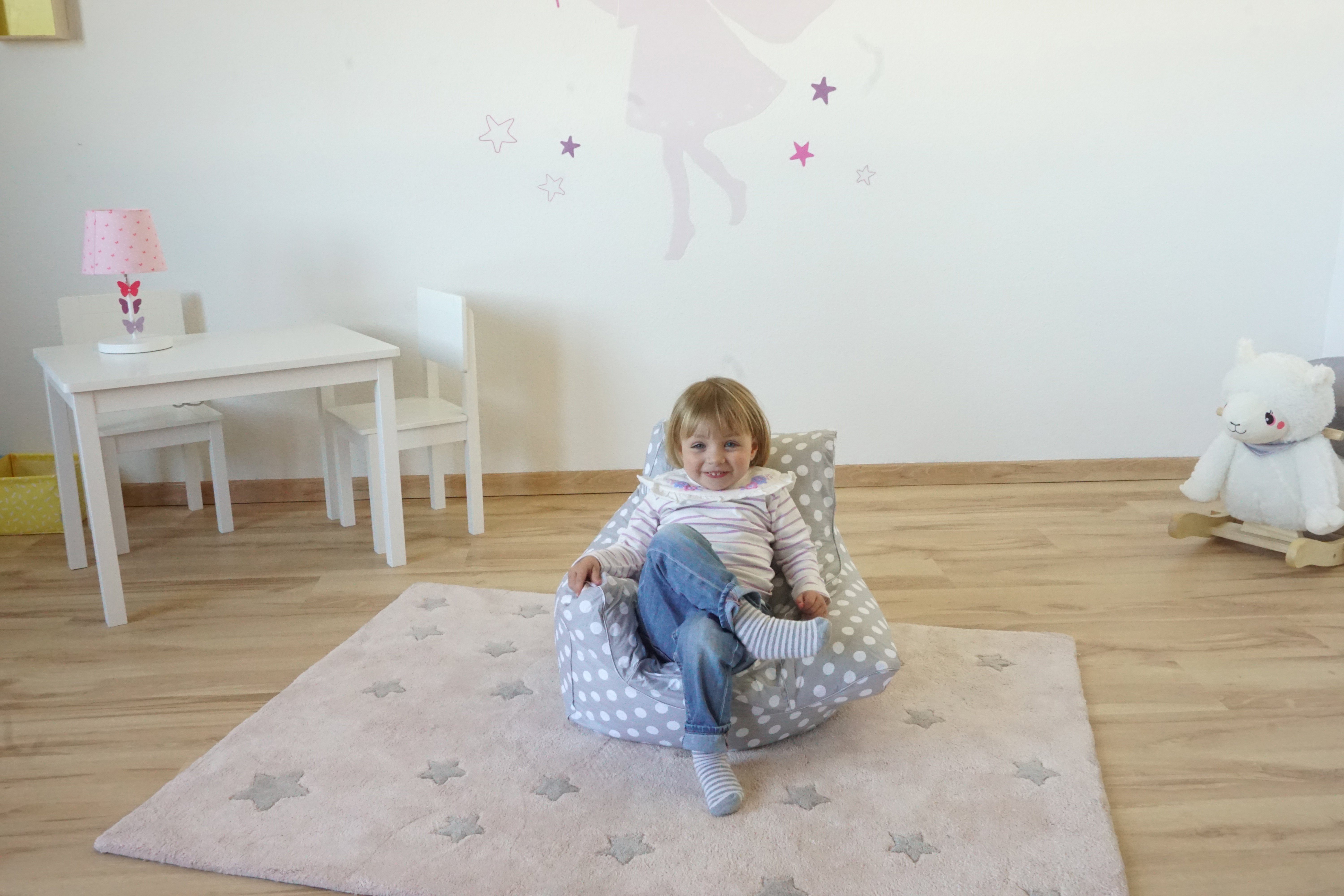 Kinder; für Knorrtoys® in Dots, Sitzsack Europe Grey, Made