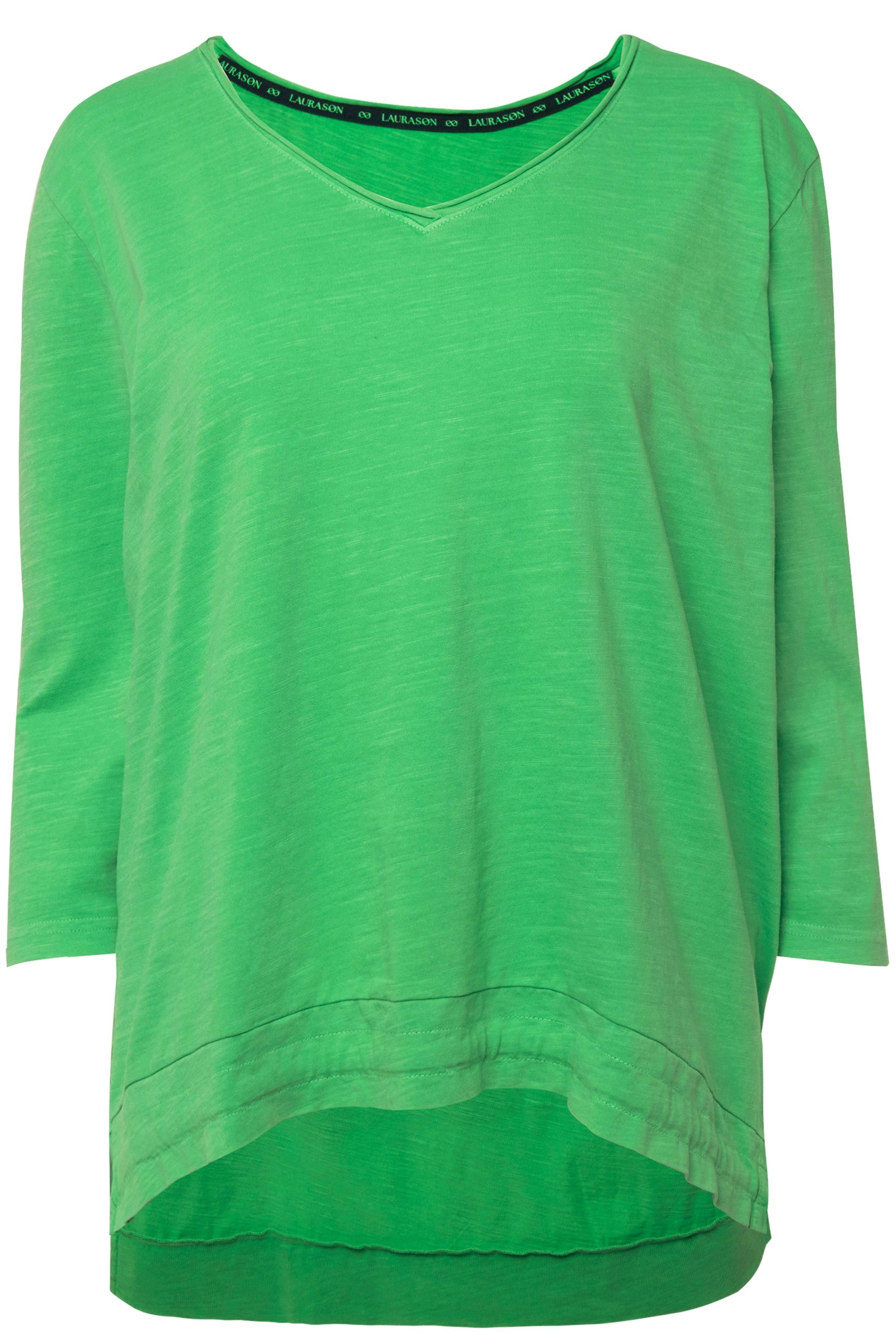Laurasøn T-Shirt T-Shirt V-Ausschnitt Halbarm günstig online kaufen