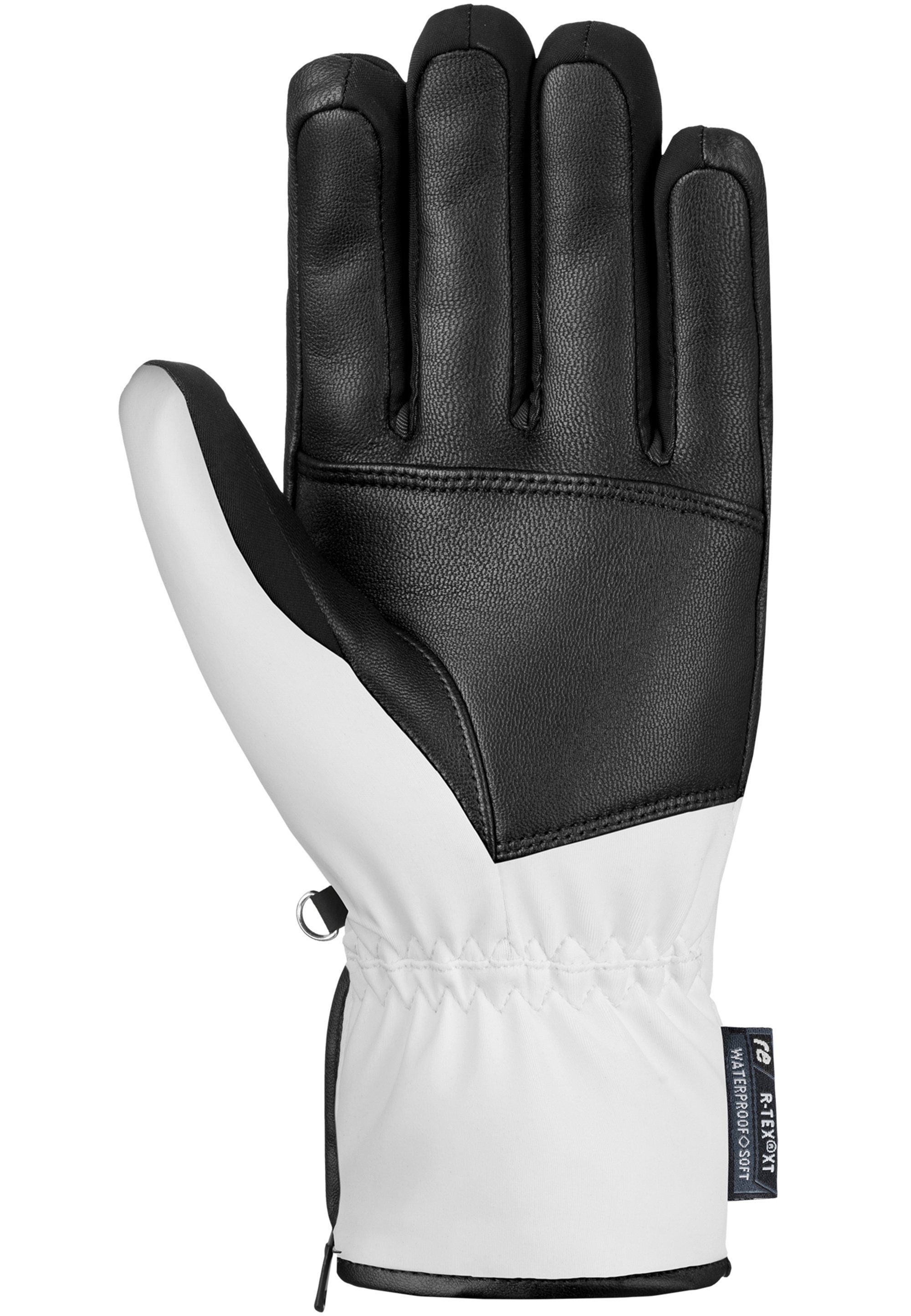 innovativer XT R-TEX® Reusch weiß-schwarz Skihandschuhe TIFFANY Insert-Membran mit