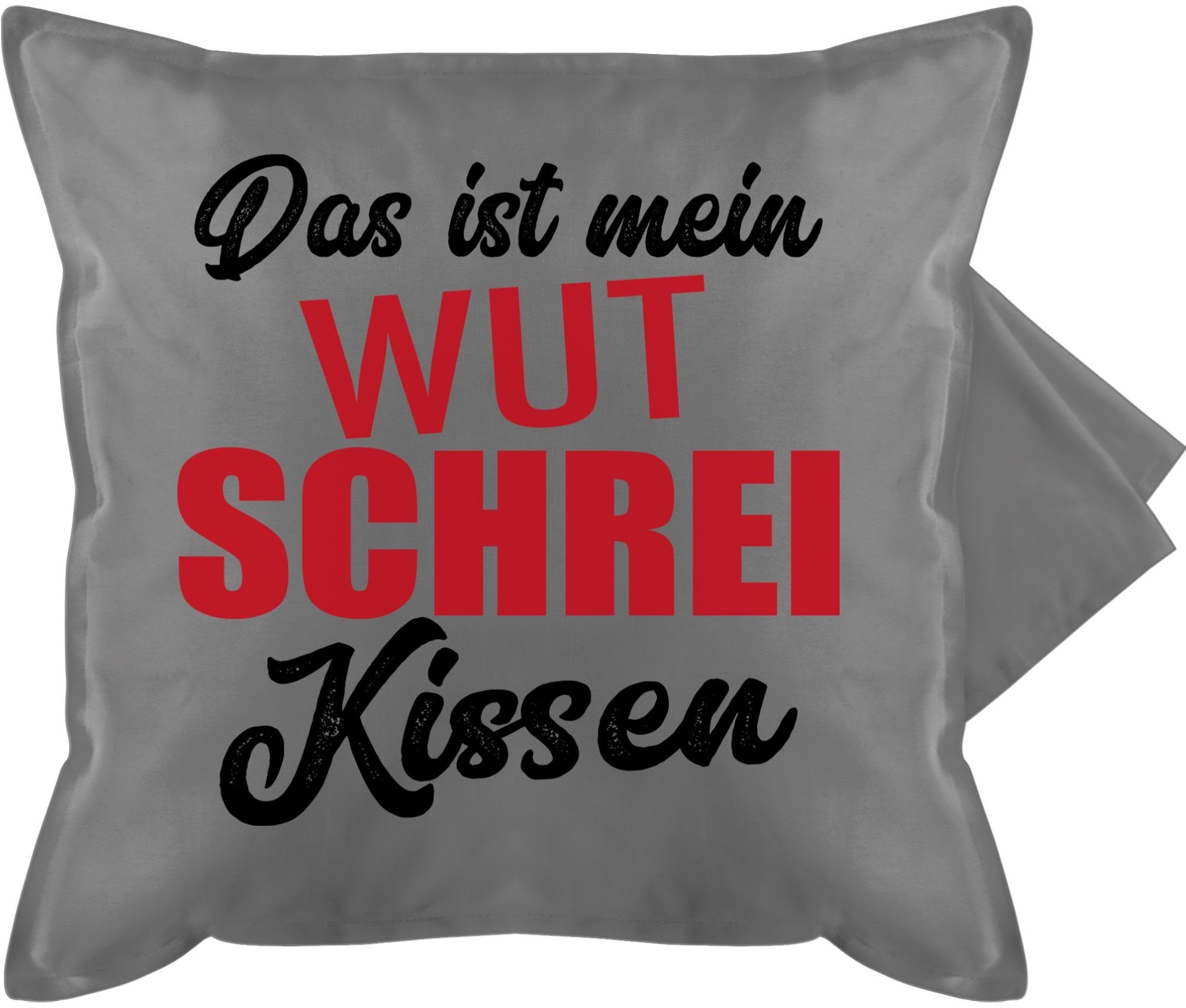 Kissenbezug Das ist mein Wut Schrei Kissen DekoKissen mit Spruch