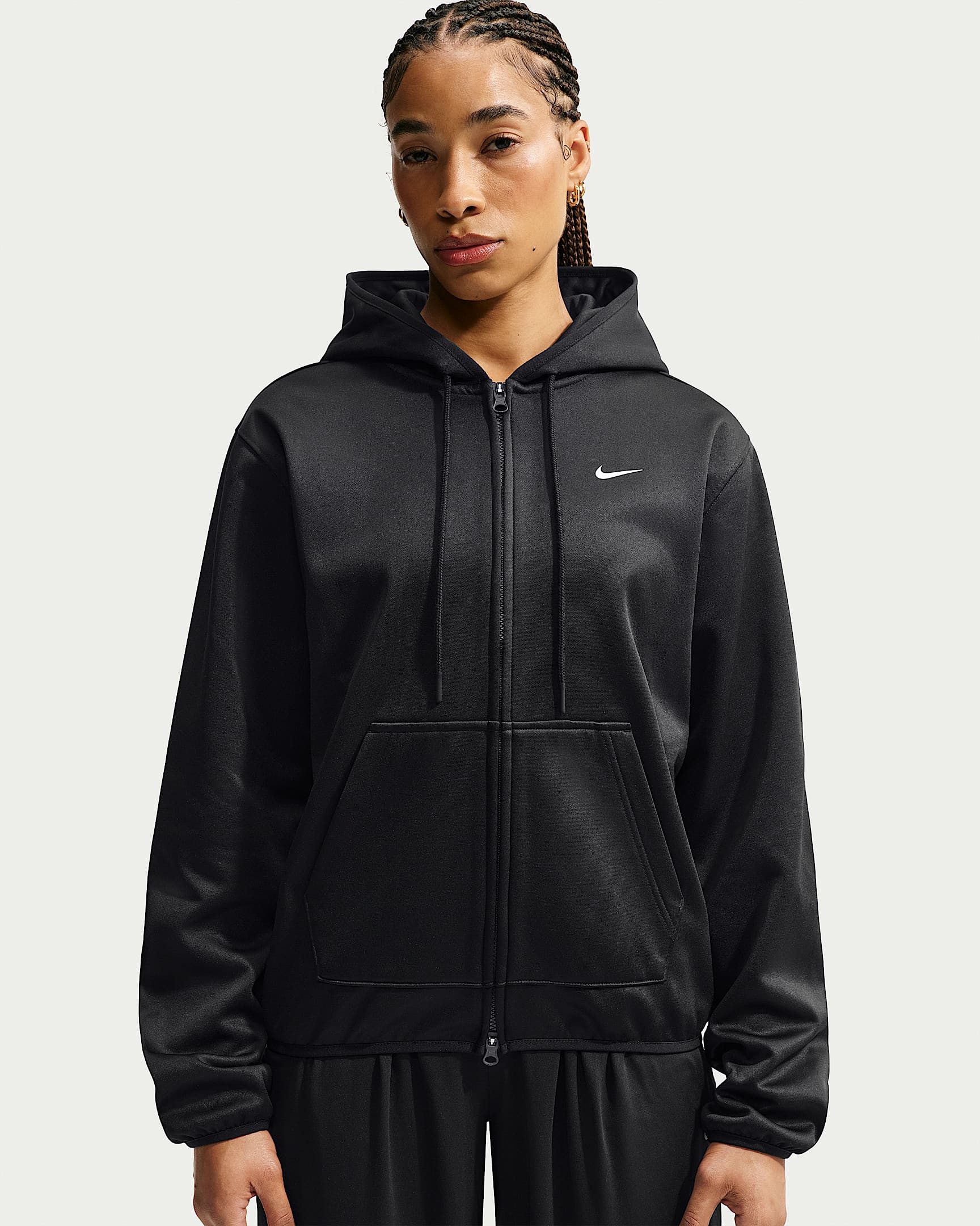 Nike Trainingsjacke W NK TF STDO FLC SPT STD FZ HD auch in großen Größen
