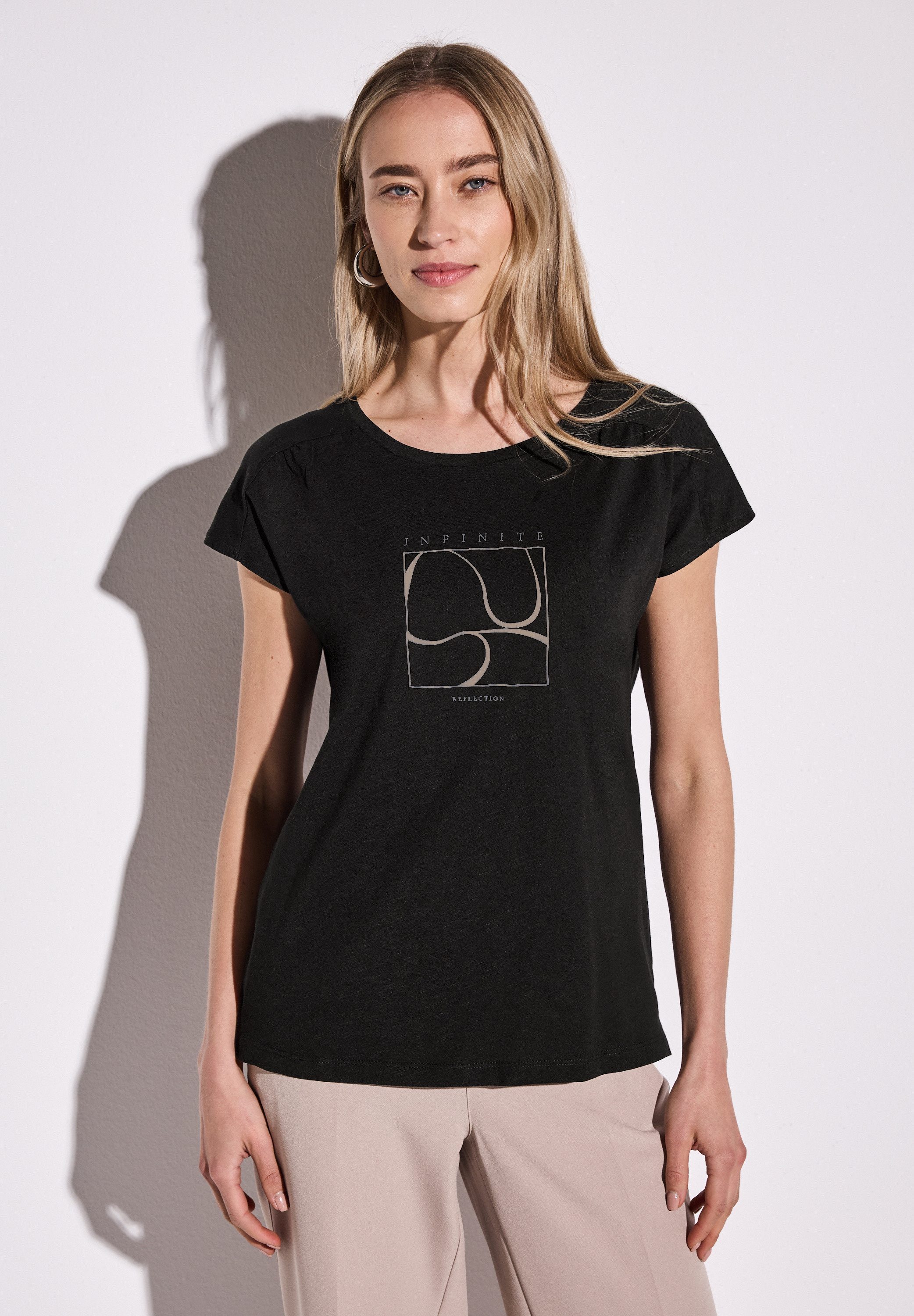 STREET ONE T-Shirt, im soften Baumwoll-Mix günstig online kaufen