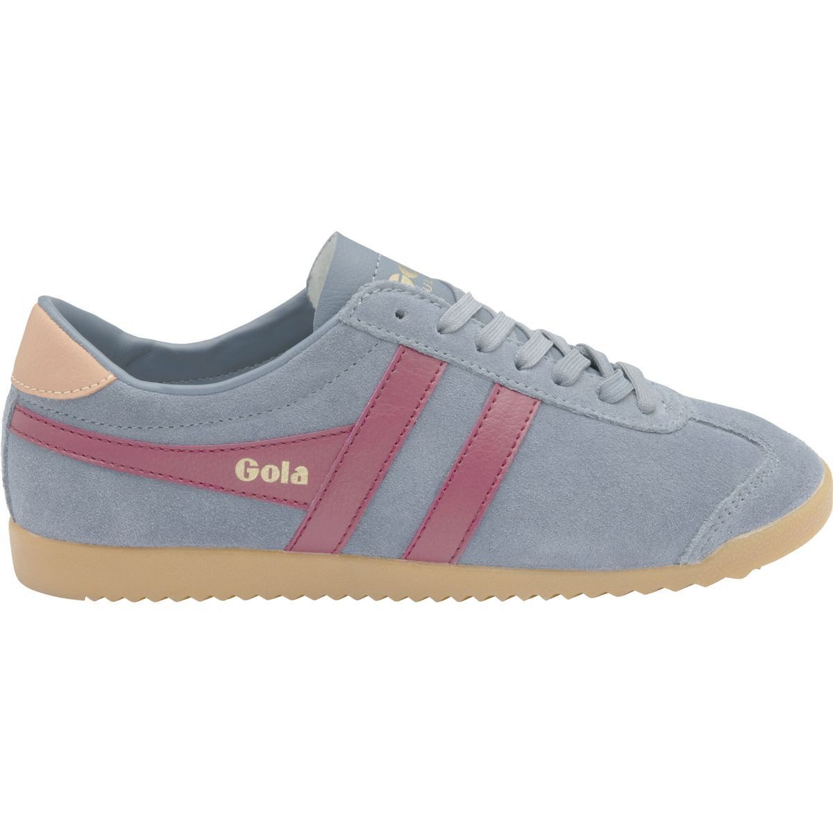 Gola Bullet Suede Sneaker Women Outdoorschuh Zeitloser Damensneaker von Gola mit originalem Design aus 1976 in