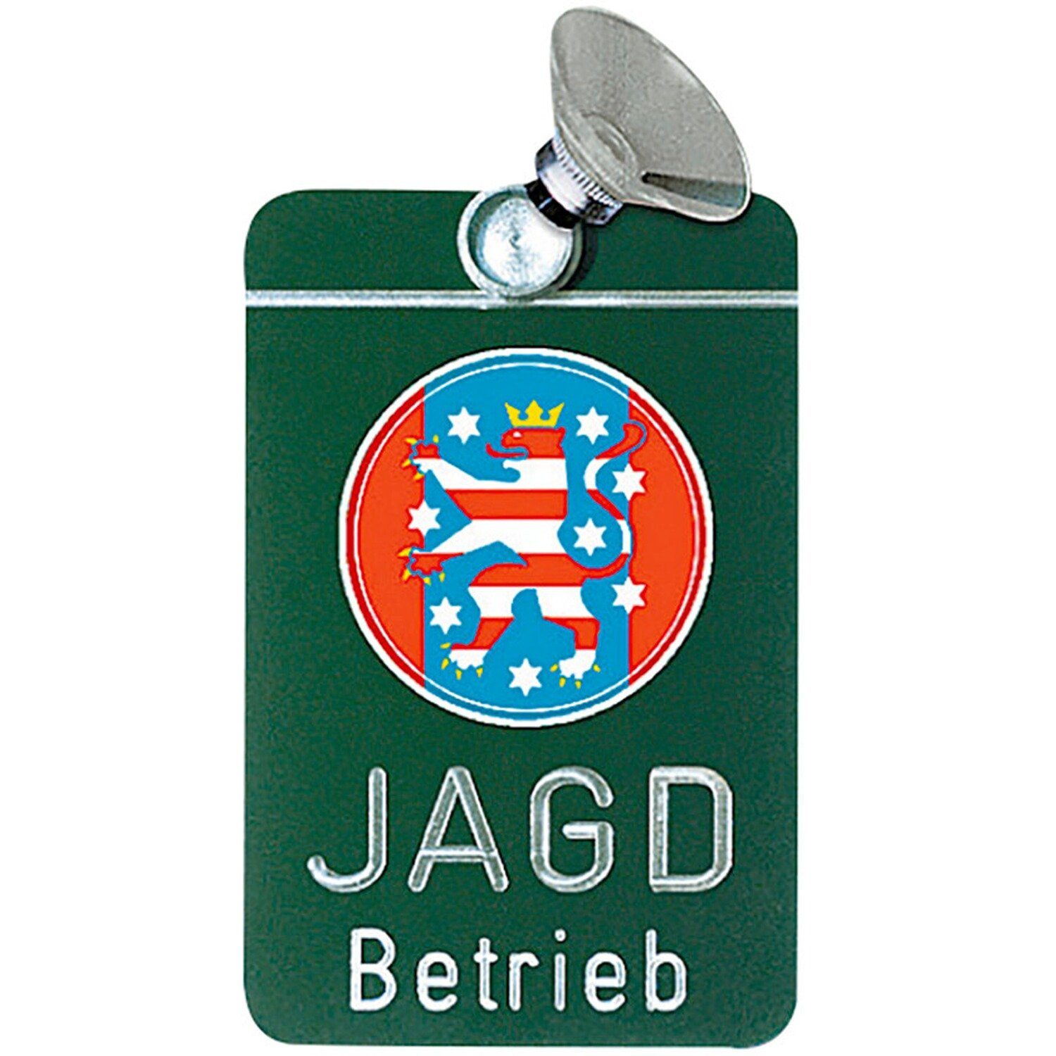 Dr. Gmünder Hinweisschild Autoschild Jagdbetrieb