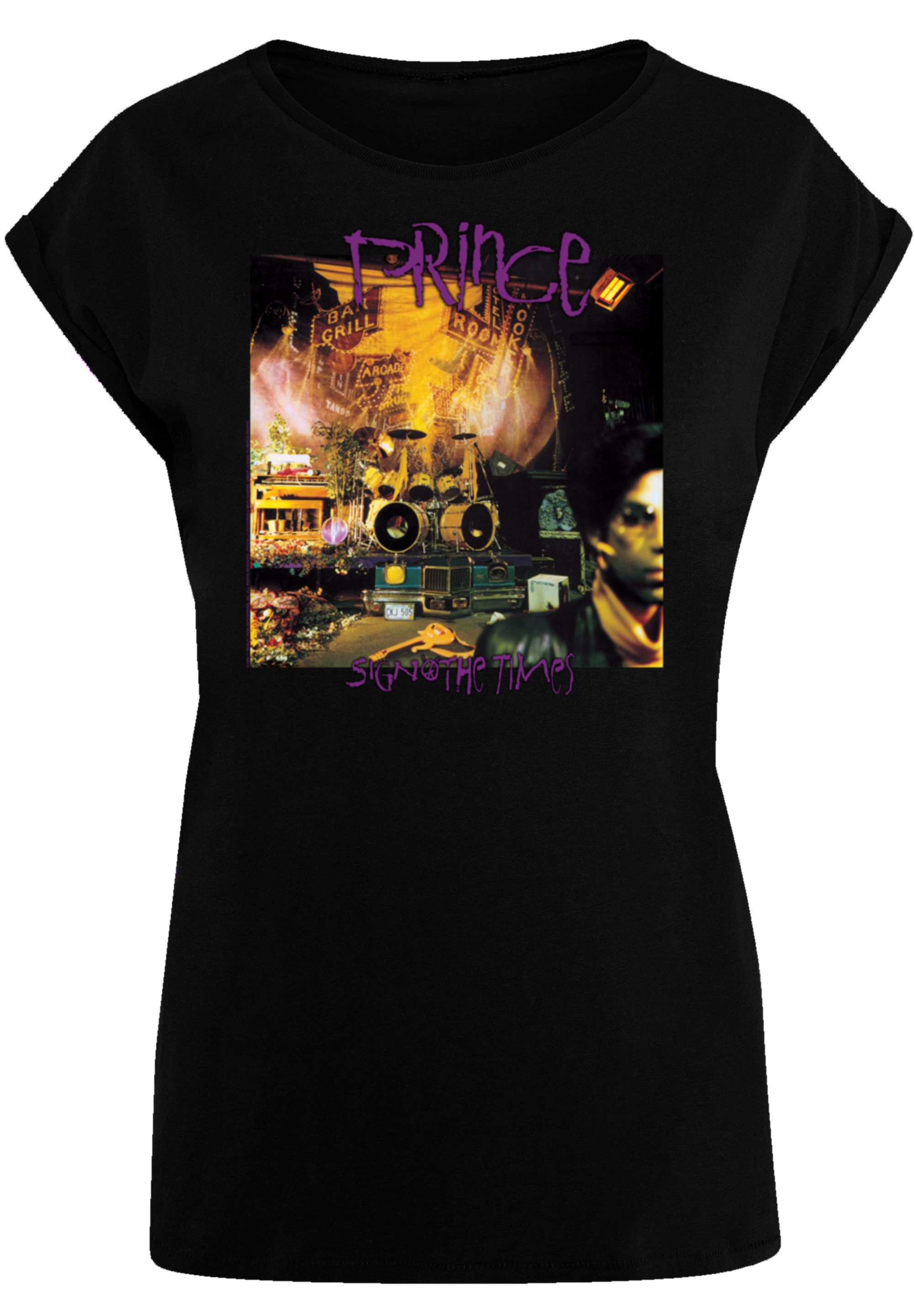 F4NT4STIC T-Shirt Prince Musik Sign Times Premium The Rock-Musik, Band Qualität, O'