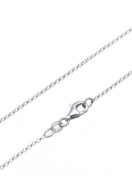 Elli Kette mit Anhänger Infinity Unendlichkeit Herz Liebe 925er Silber, Herz