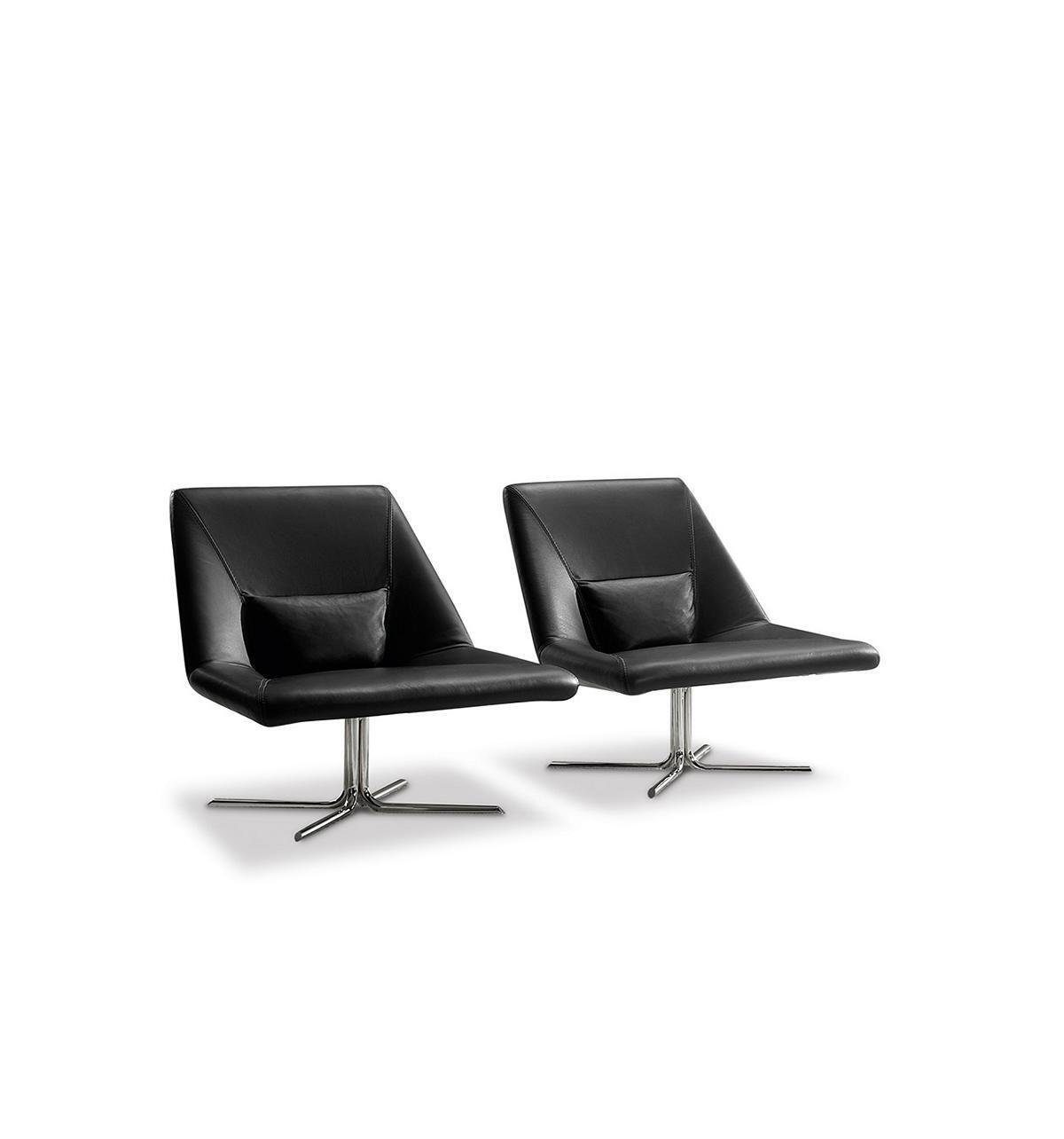 JVmoebel Sessel Sessel Italienischer Stil Luxus 1Sitzer Polster Designer Sessel Leder