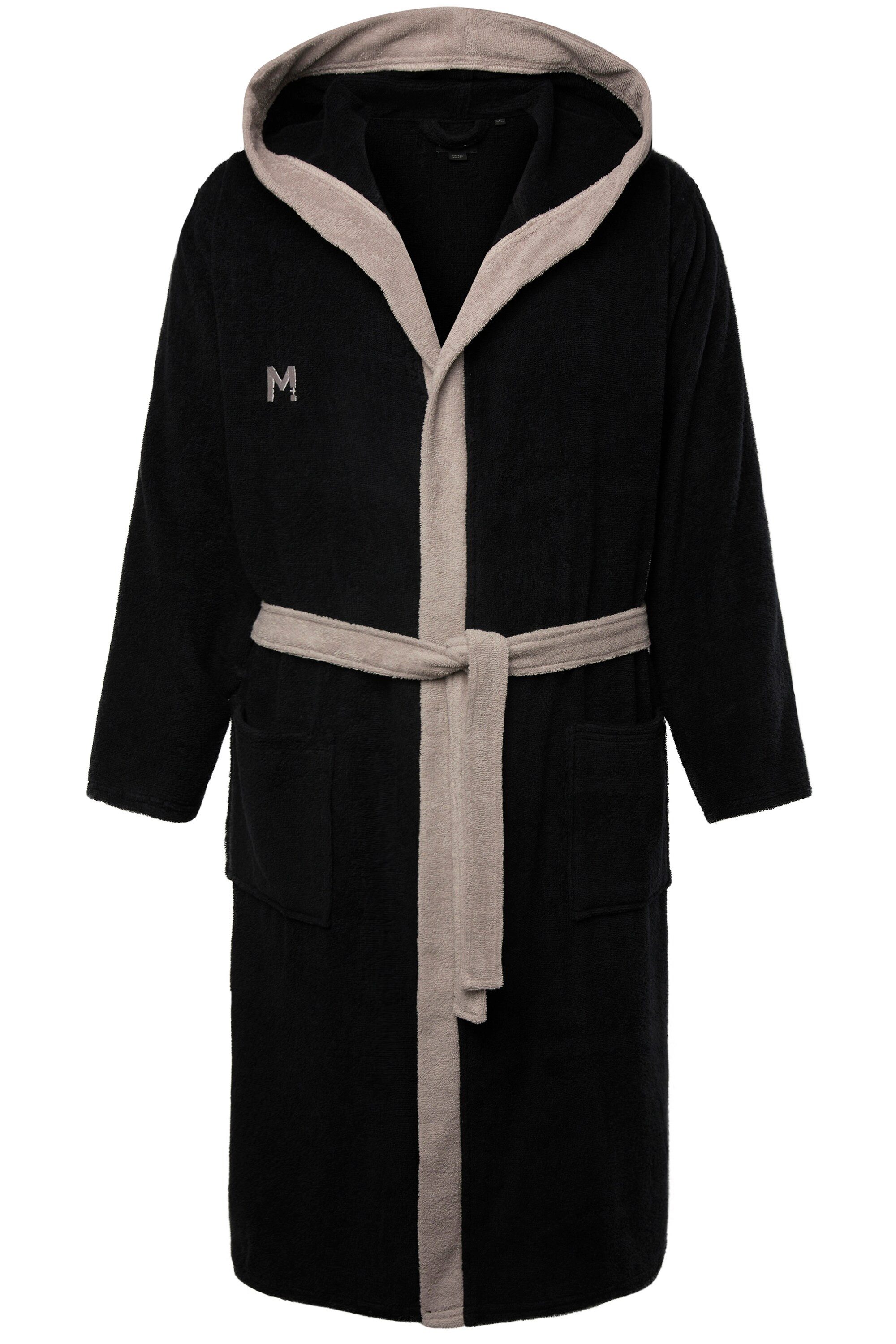 Men Plus Bademantel Men+ Bademantel Frottee Kapuze bis 8 XL, Bis zum Knie+, günstig online kaufen