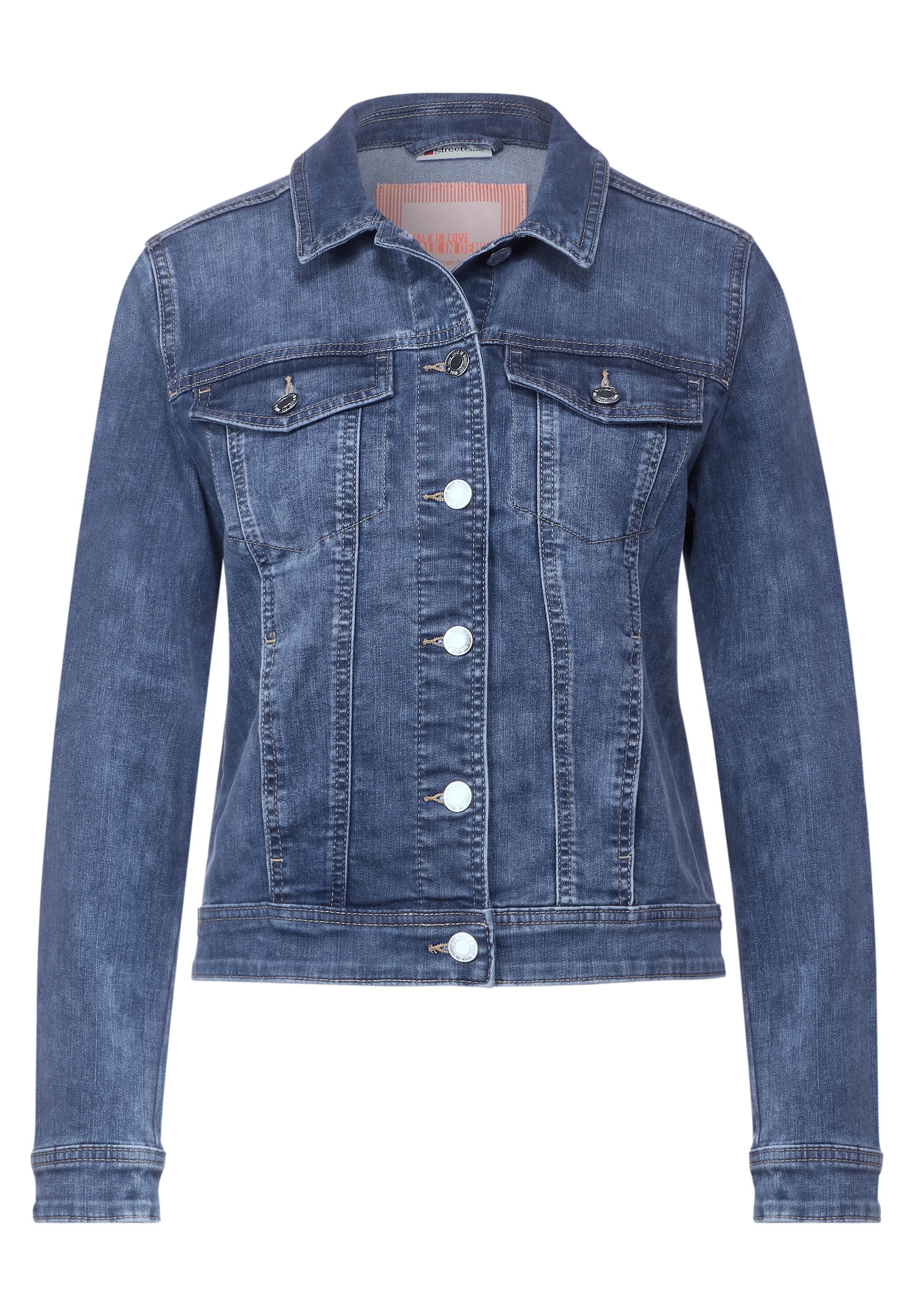 STREET ONE Jeansjacke mit Brusttaschen