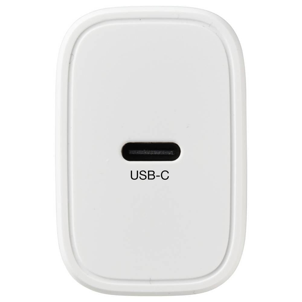 VOLTCRAFT UC-20W001 USB Ladegerät 20 W 1x USB-C® Fast Charge, USB PD 3.0 Weiß USB-Ladegerät (GaN)