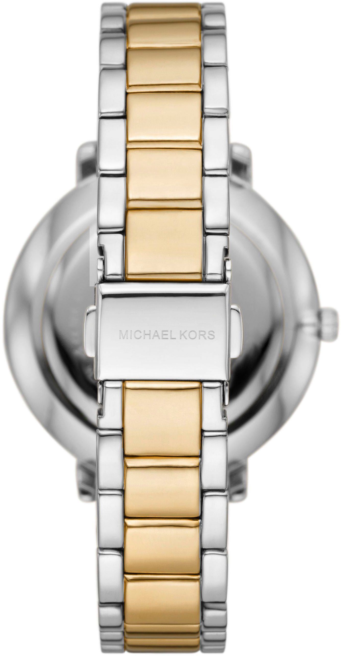 MICHAEL KORS Quarzuhr PYPER MK4918, Armbanduhr, Damenuhr, Edelstahlarmband, analog, Glassteine