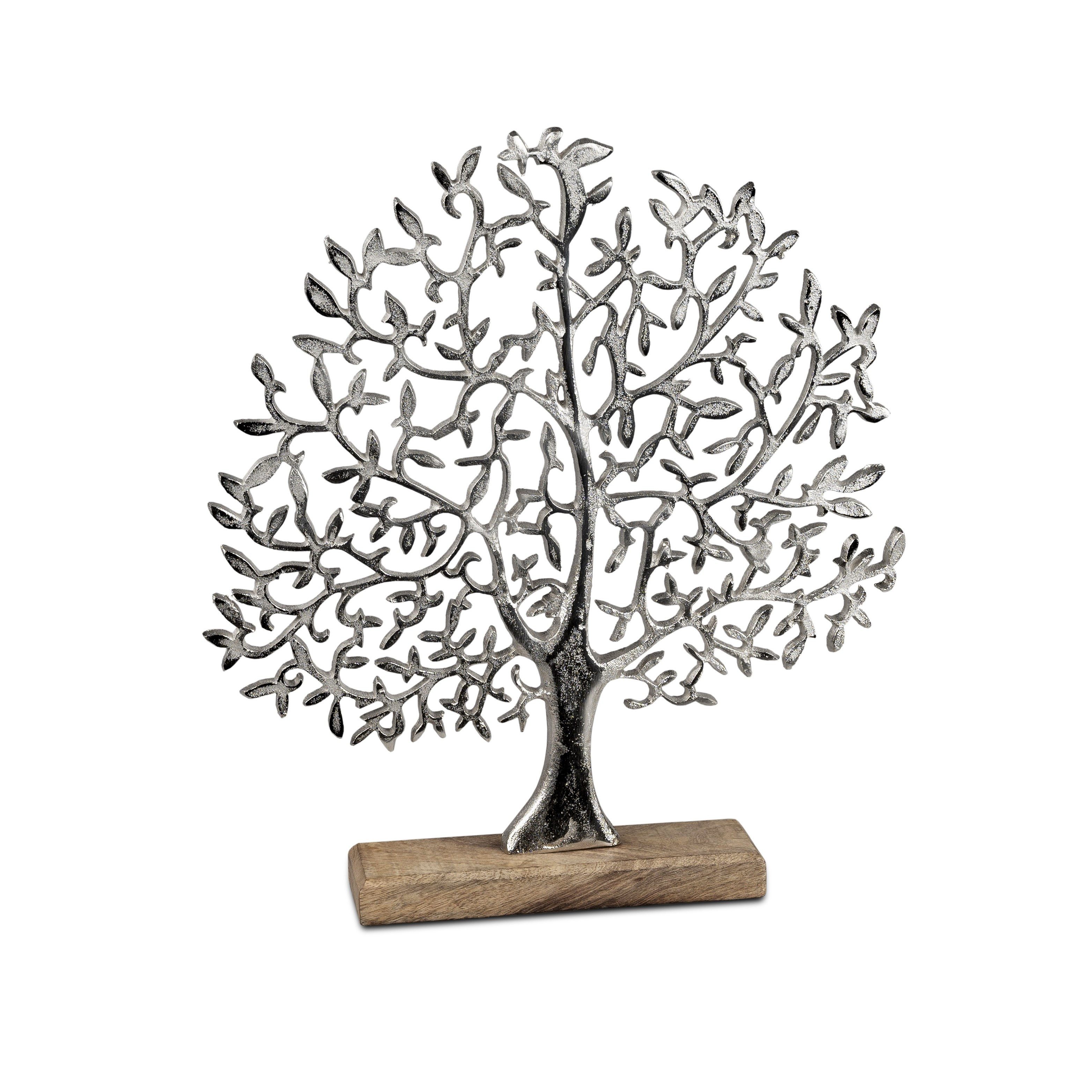 formano Skulptur Lebensbaum, Farbe: Silber, Motiv: günstig online kaufen