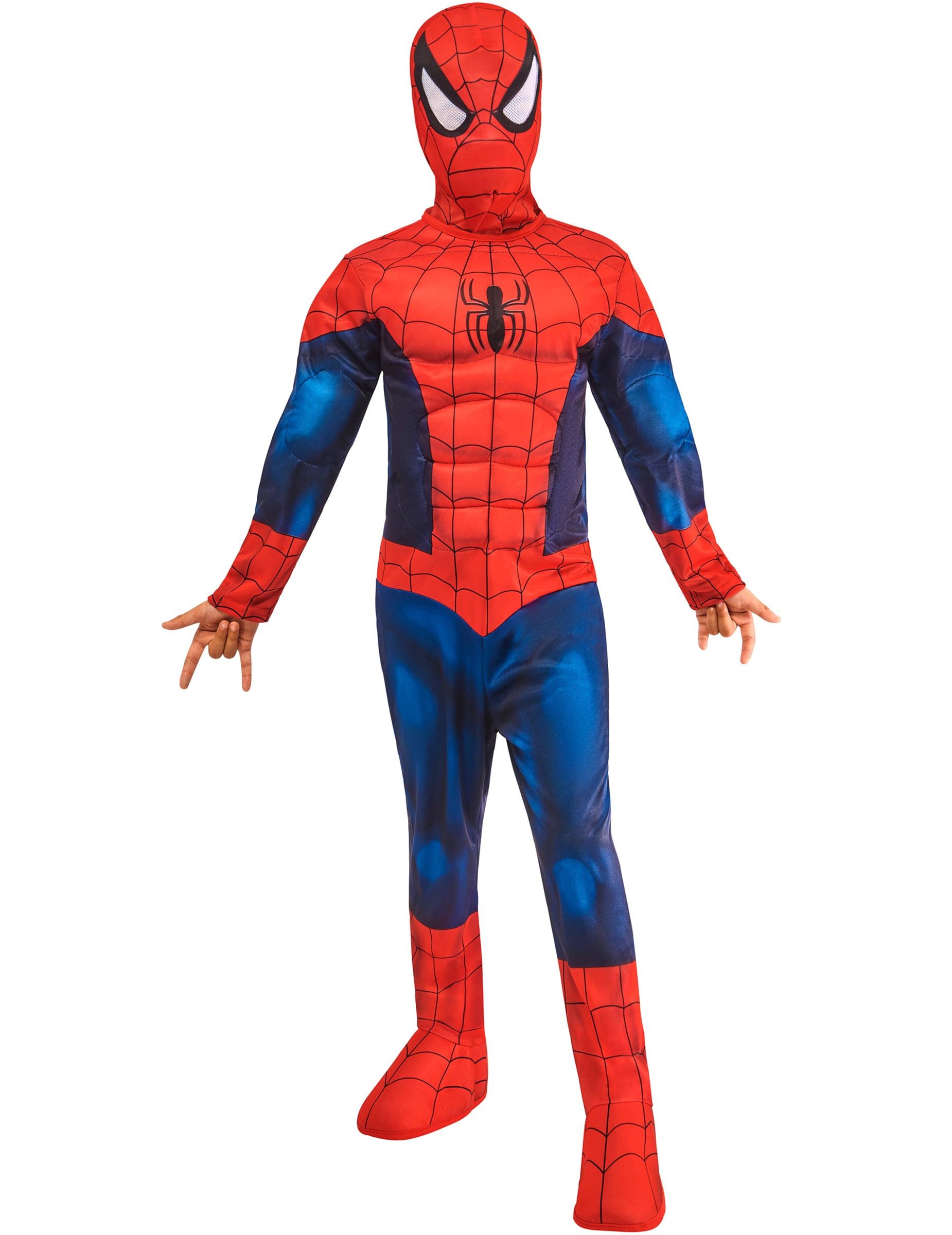 Rubie´s Kostüm Muskulöser Spiderman Deluxe Kostüm für Kinder