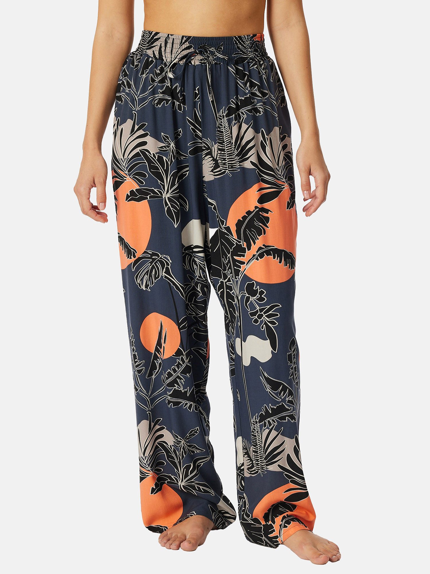 Schiesser Pyjamahose Web lang - Mix Relax schlaf-hose pyjama schlafmode