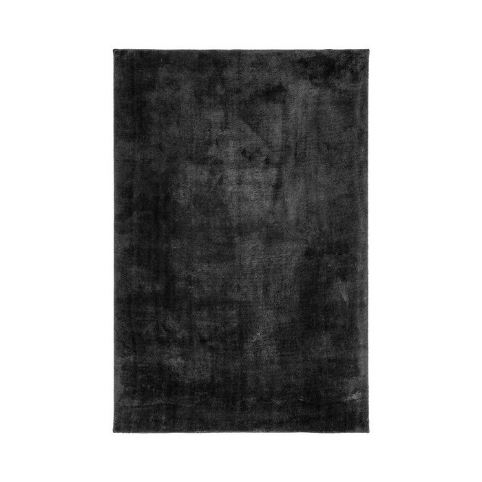 ebuy24 Wandleuchte Miami Teppich 160x230 cm dunkel grau.