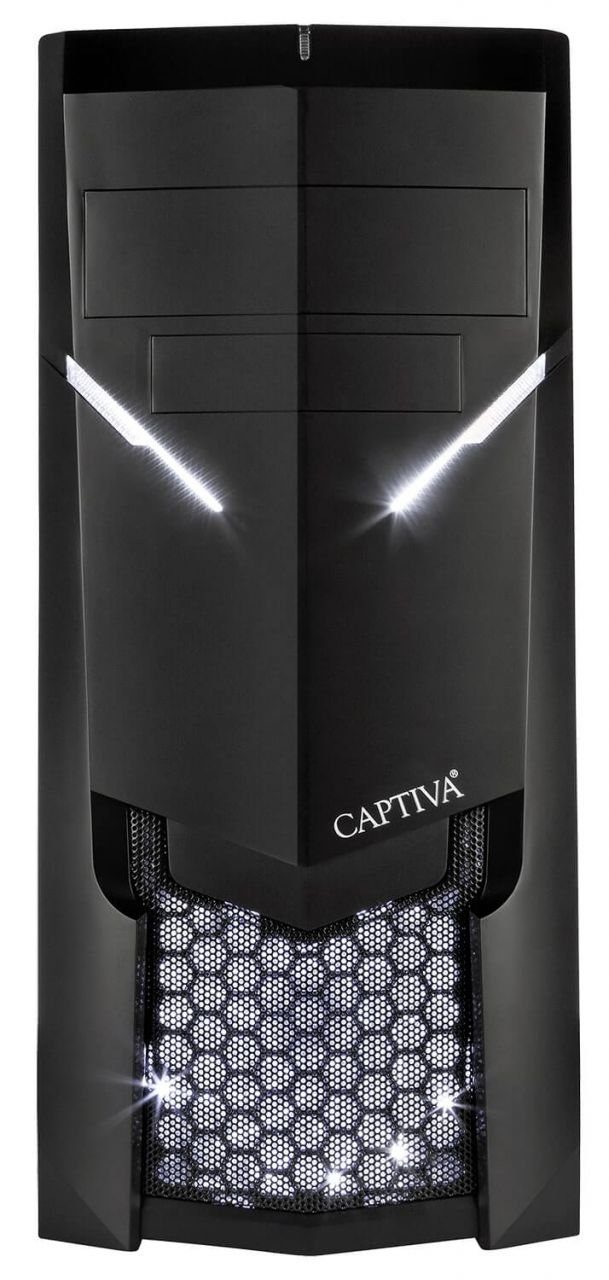 CAPTIVA Power Starter I59-395 Business-PC (Intel Core i3 10100, UHD Graphics, 16 GB RAM, 480 GB SSD, Luftkühlung)
