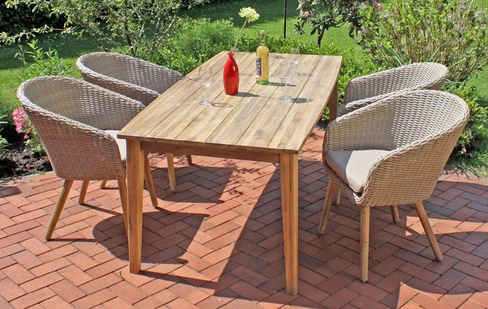 Garden Pleasure Garten-Essgruppe VISALIA