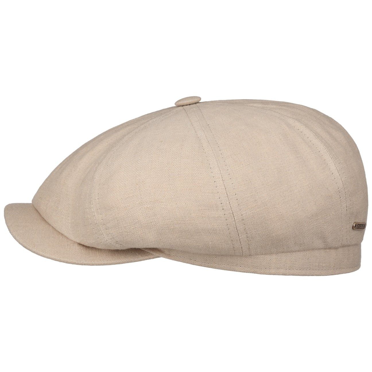Stetson Flat Cap (1-St) Schirmmütze mit Schirm, Made in the EU