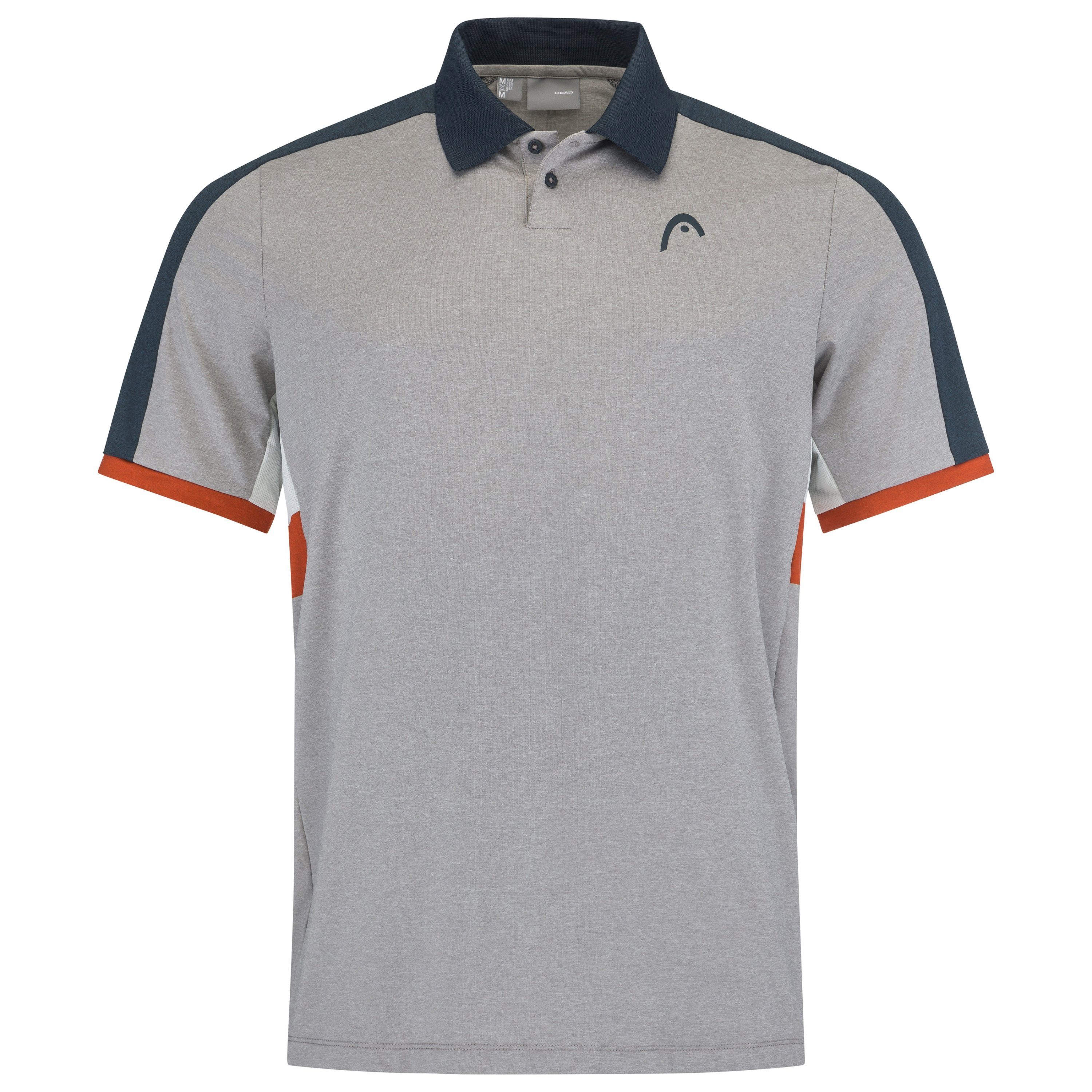 Herren Tennisshirt Head T-Shirt Padel Head Polo